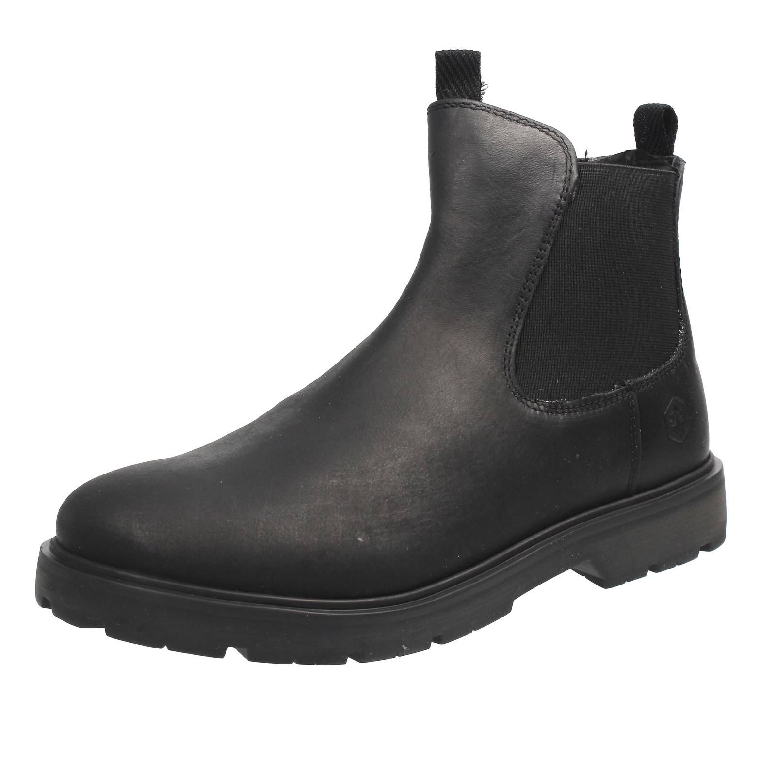 LUMBERJACK Charlie - Bottes Chelsea en cuir Enfants noir