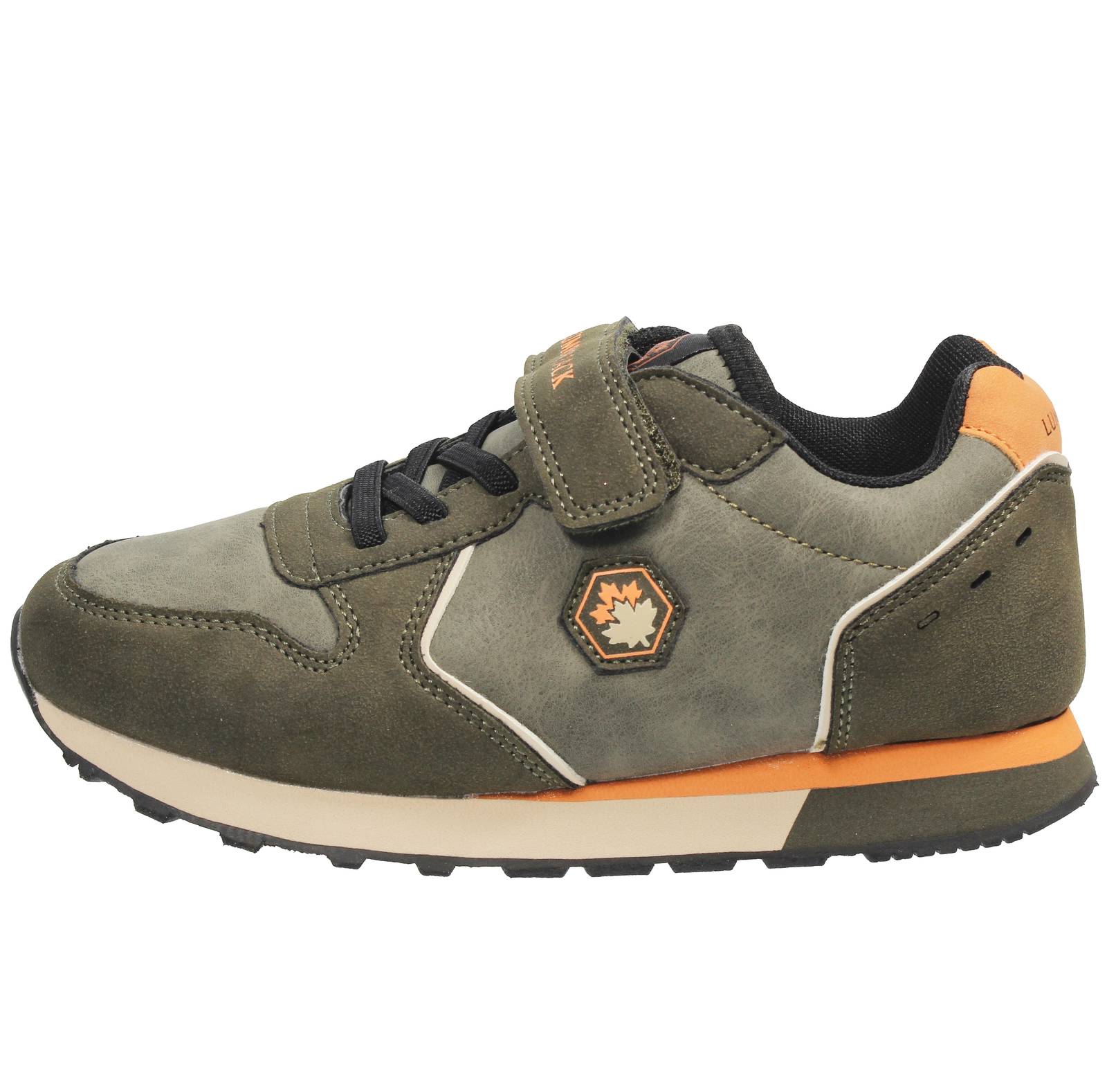 LUMBERJACK Breezy - Sneakers con strappo Junior verde Foto 3