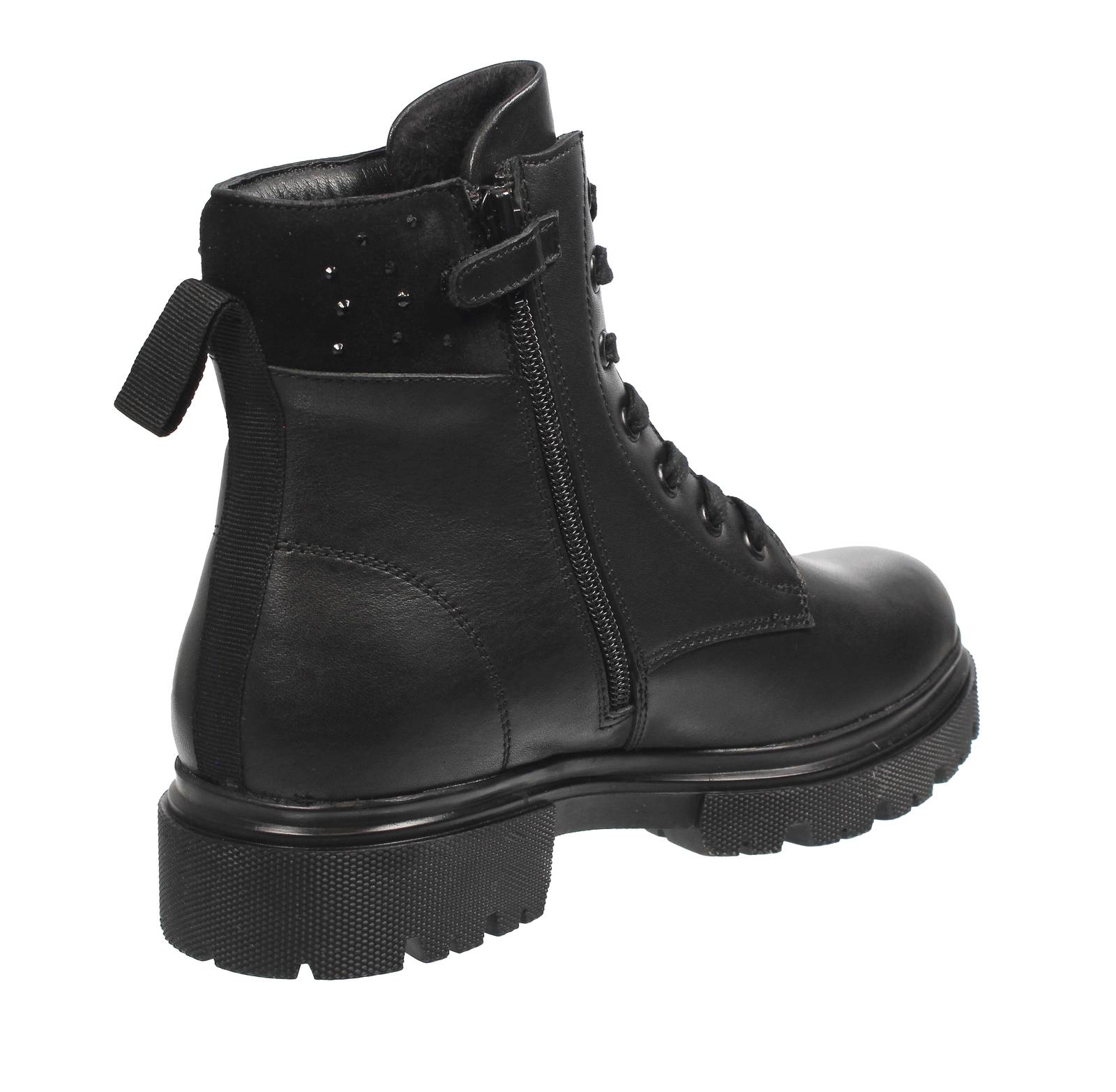 LUMBERJACK Glittex - Amphibiens en cuir Enfants noir Photo 4