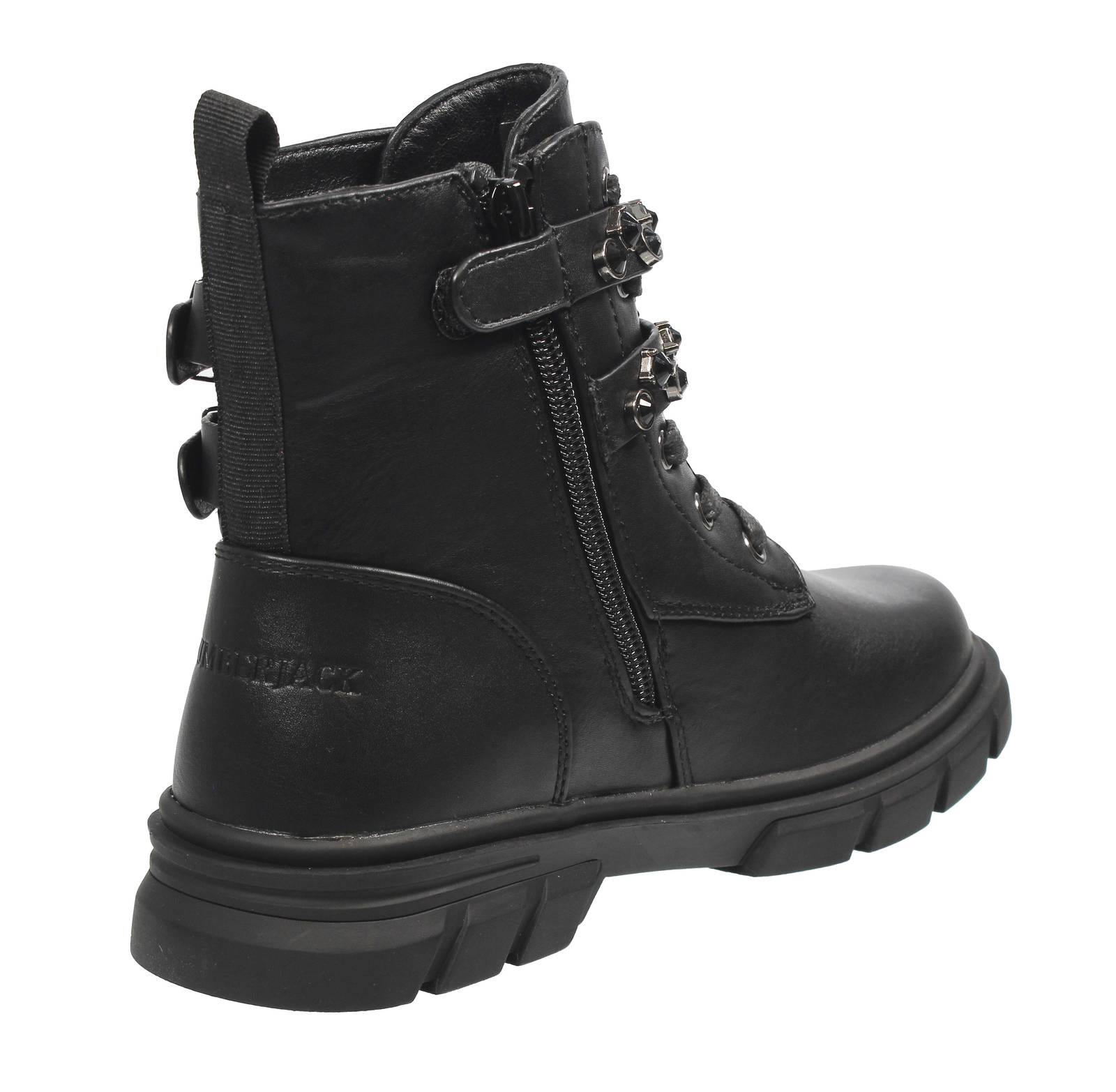 LUMBERJACK Bam - Bottines avec fermeture éclair Enfants noir Photo 4