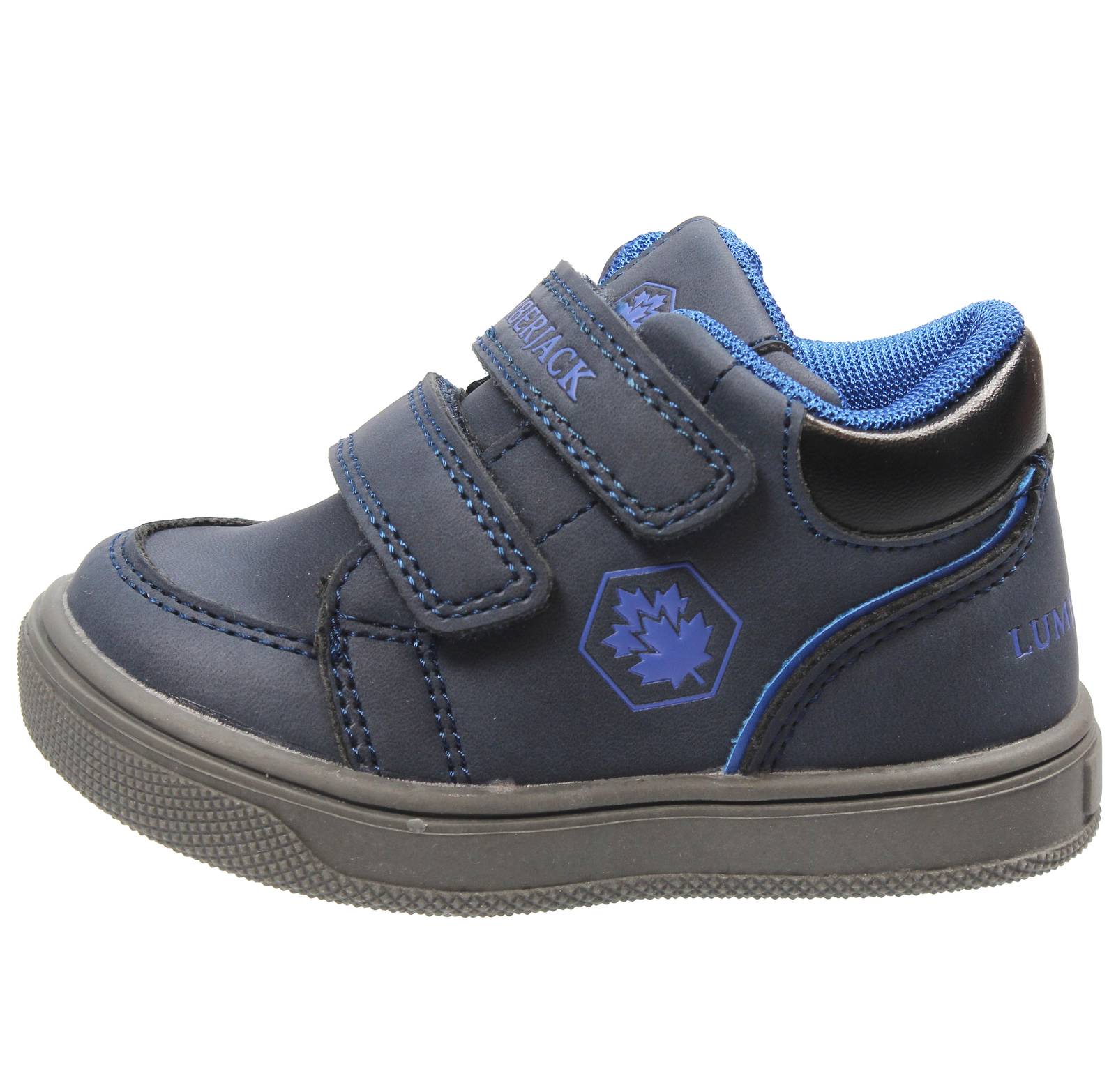 LUMBERJACK Moby - Sneakers alte con strappi Junior blu Foto 3