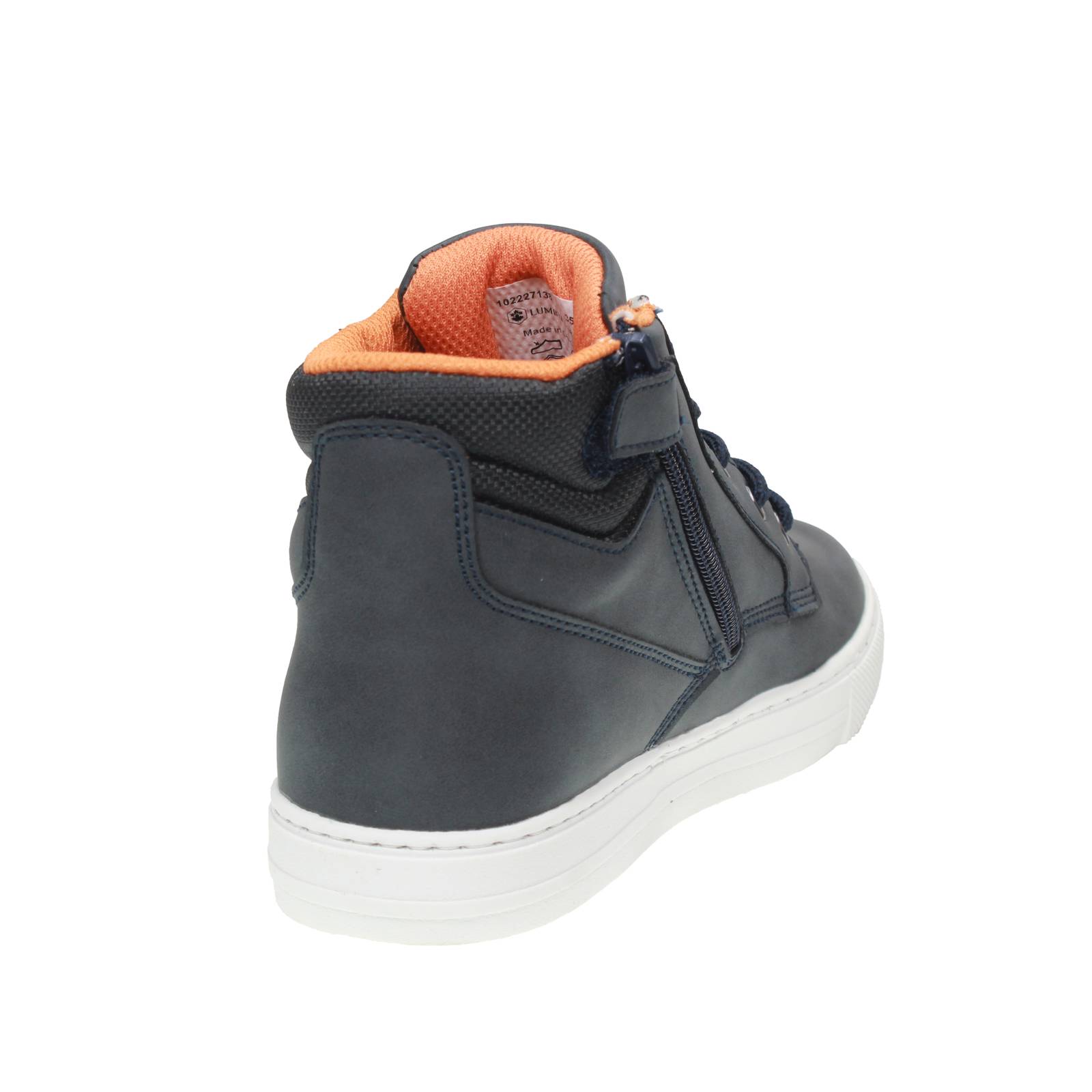 LUMBERJACK King - High-top sneakers with zipper Kids blue Photo 4