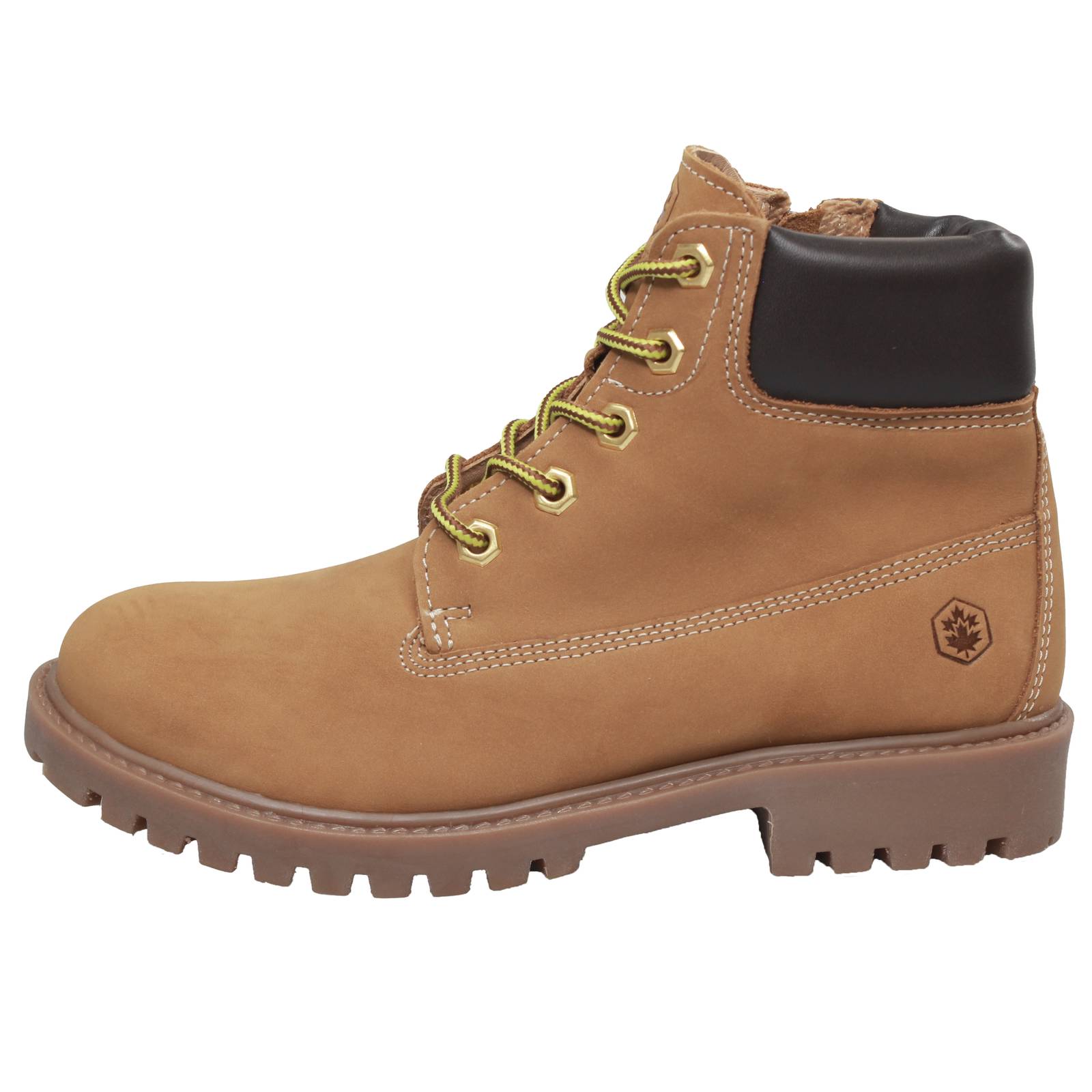 LUMBERJACK River - Bottes en cuir Enfants jaune Photo 3