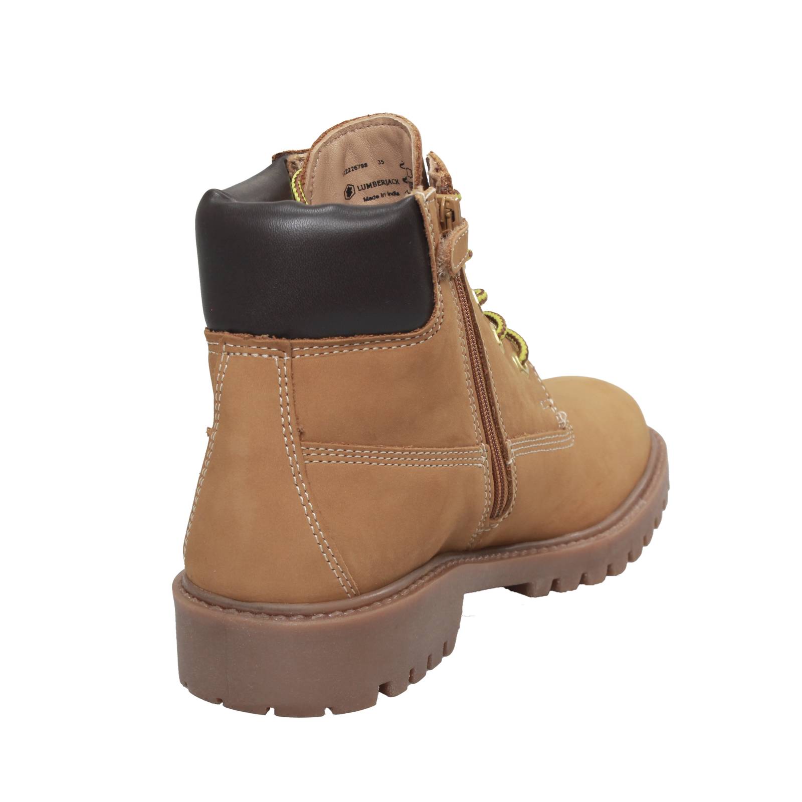 LUMBERJACK River - Bottes en cuir Enfants jaune Photo 4