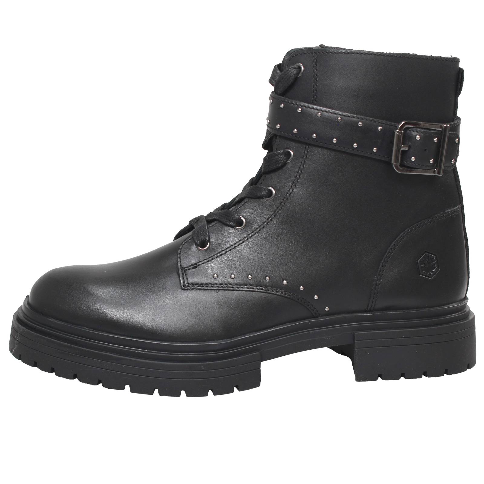 LUMBERJACK Glittex - Amphibiens en cuir Enfants noir Photo 3