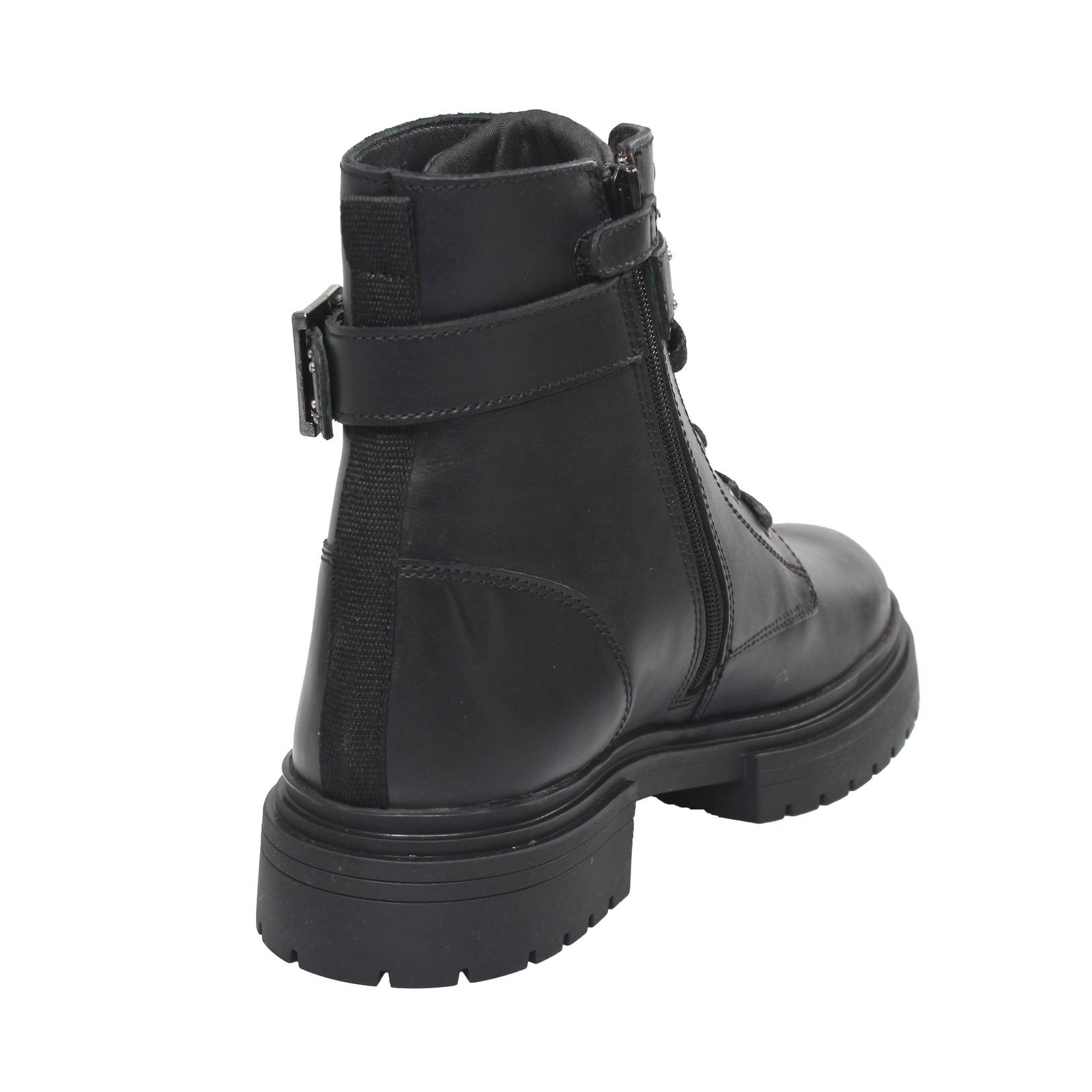 LUMBERJACK Glittex - Amphibiens en cuir Enfants noir Photo 4