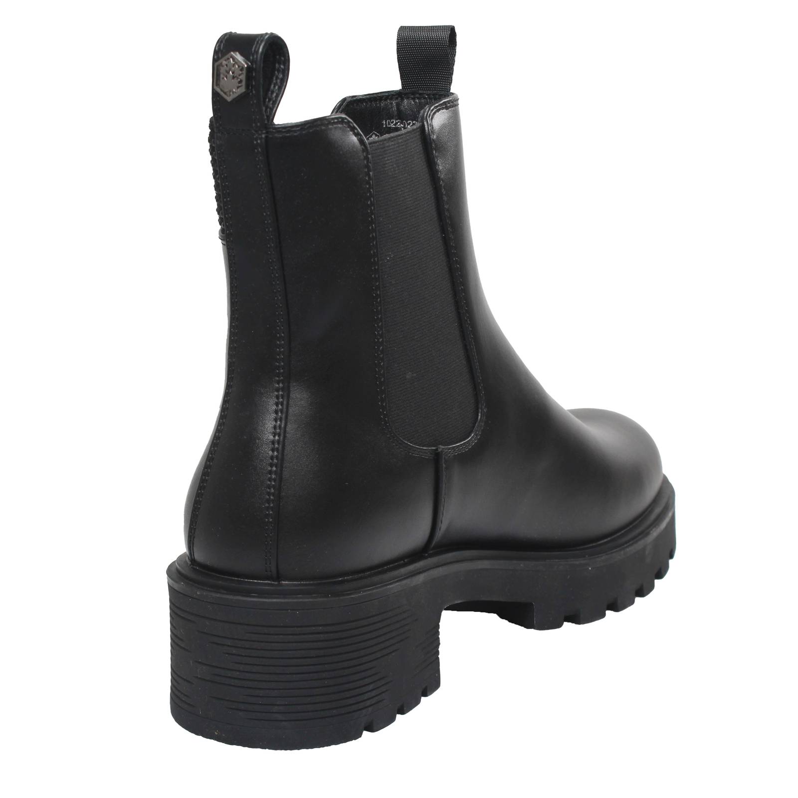 LUMBERJACK Ramone - Bottes Chelsea à talons Femme noir Photo 4