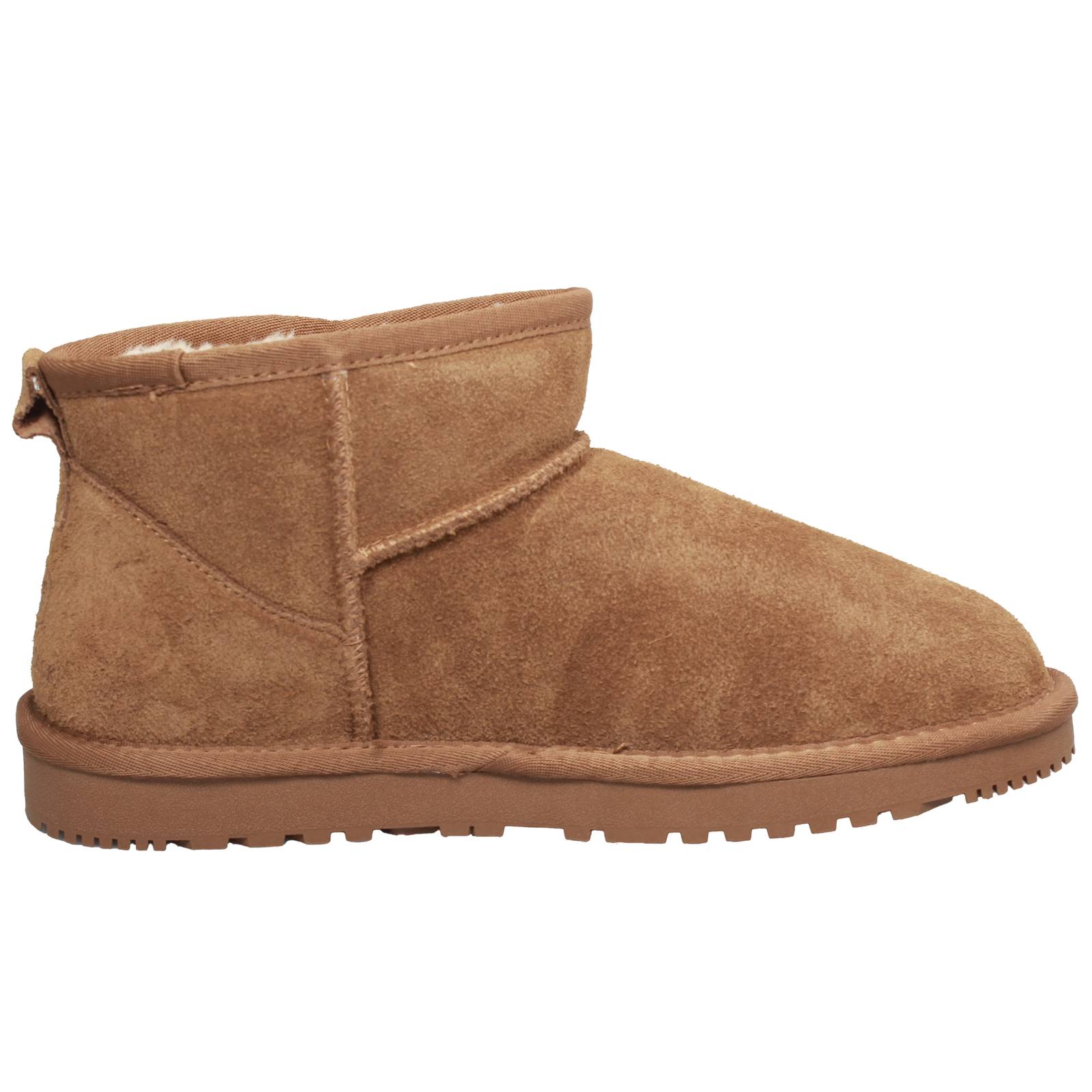 LUMBERJACK Elvira - Bottines en daim et fourrure Femme marron Photo 2