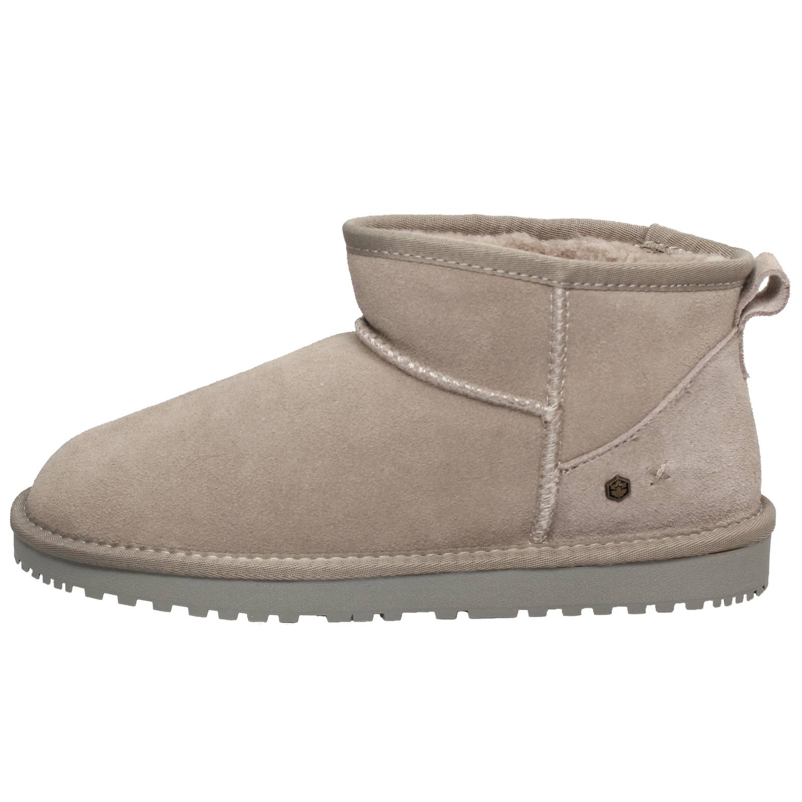 LUMBERJACK Elvira - Bottines en daim et fourrure Femme sable Photo 3