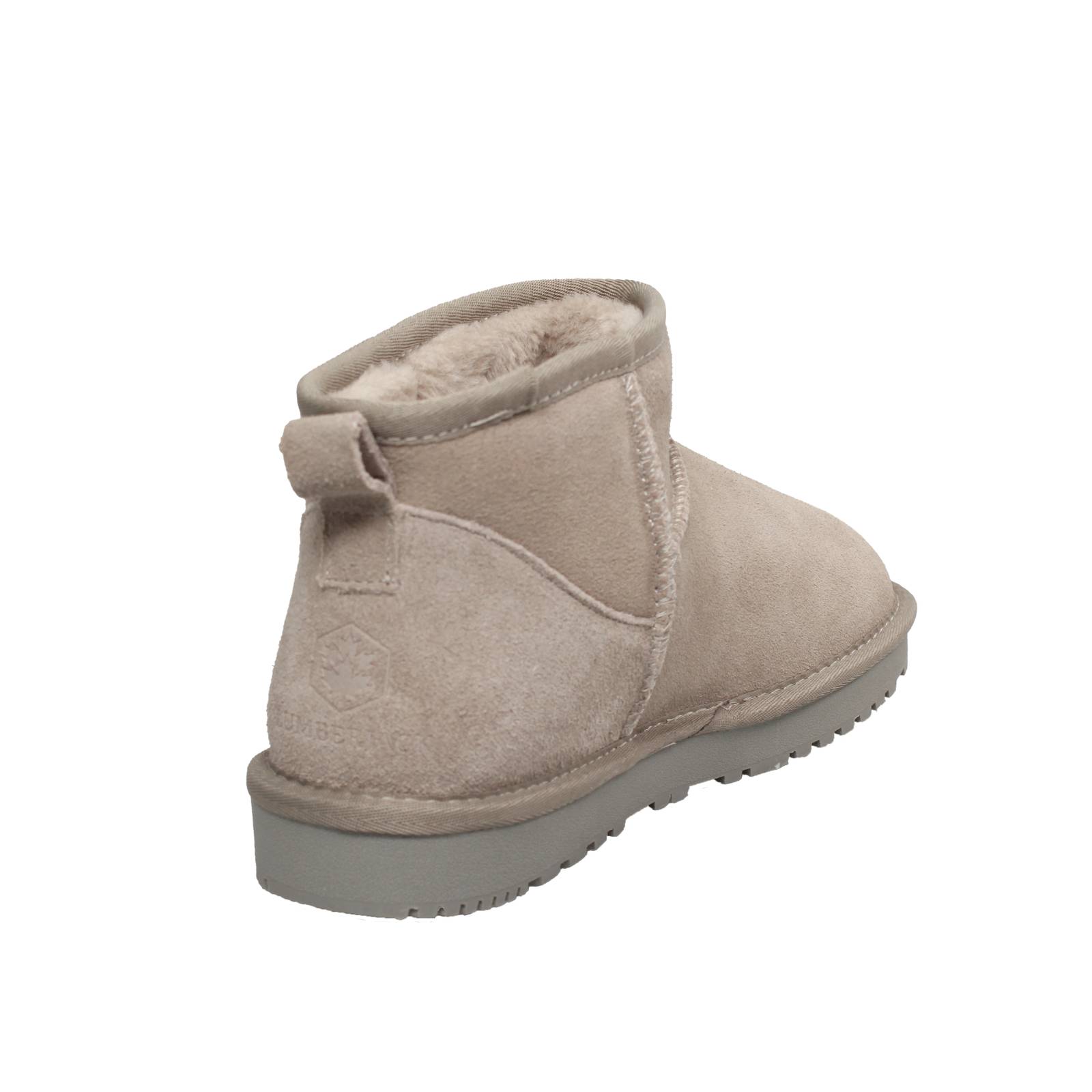 LUMBERJACK Elvira - Bottines en daim et fourrure Femme sable Photo 4