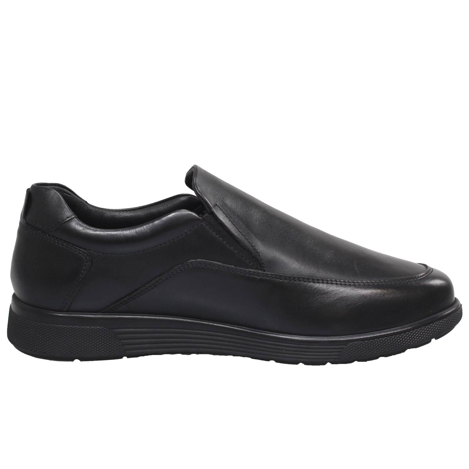 LUMBERJACK Lucas - Pantoufles en cuir Homme noir Photo 2
