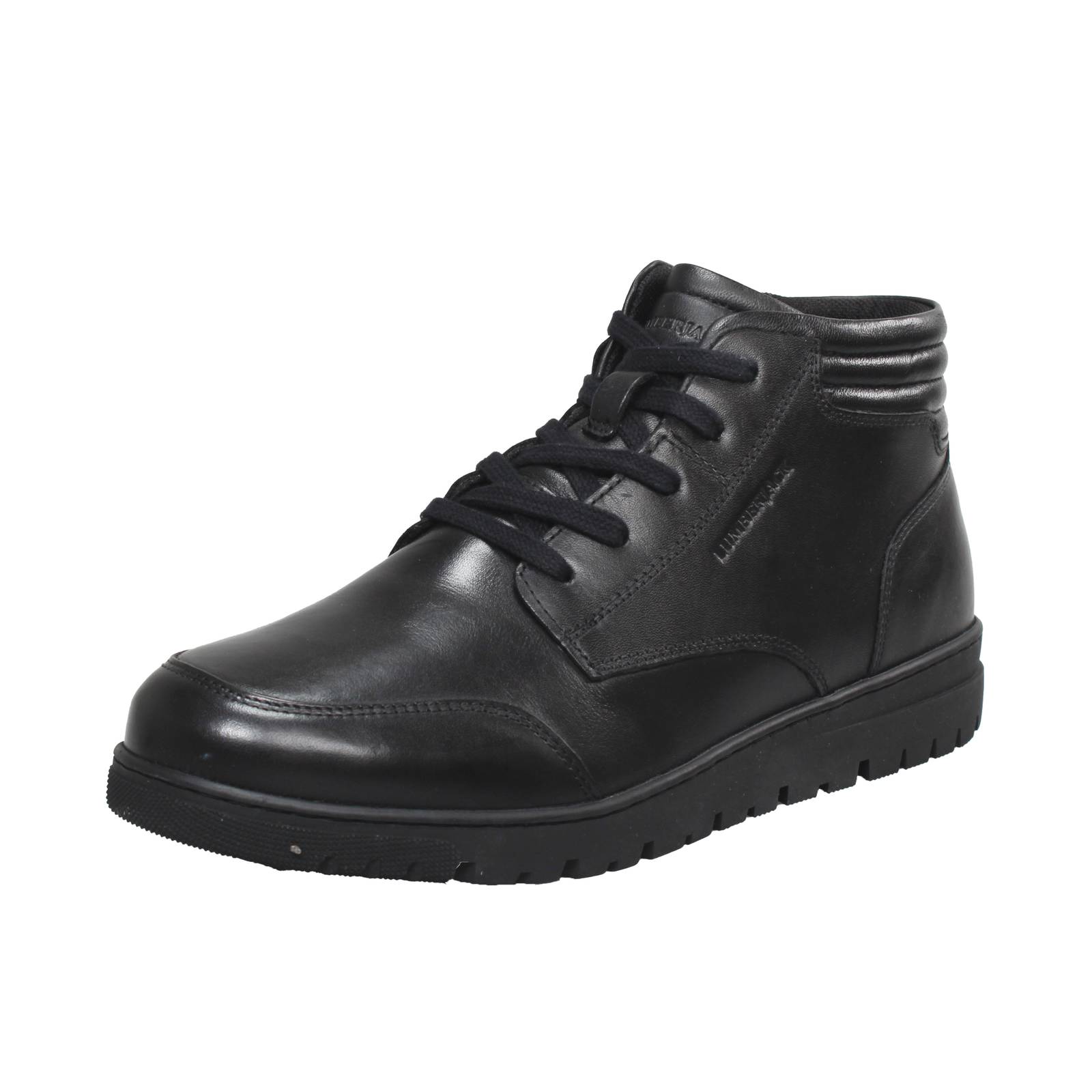 LUMBERJACK Alfred - Sneakers alte in Pelle Uomo nero