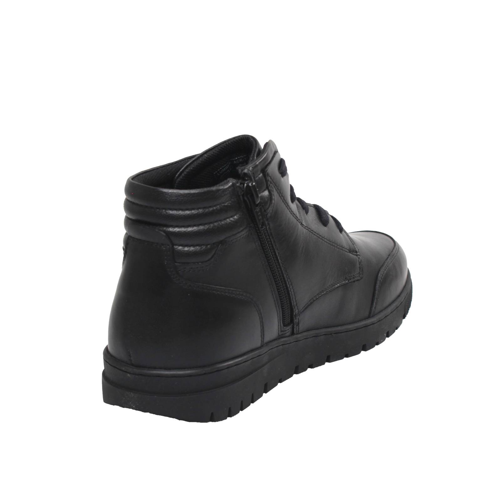 LUMBERJACK Alfred - Leather High Sneakers Man black Photo 4