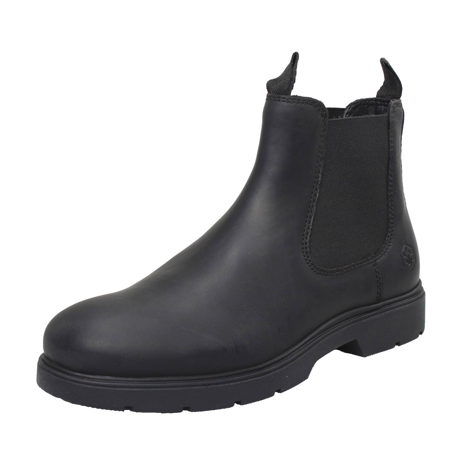 Lumberjack Charlie - Chelsea Boots Leder schwarz - Herren Schuhe Stiefeletten 17190₽