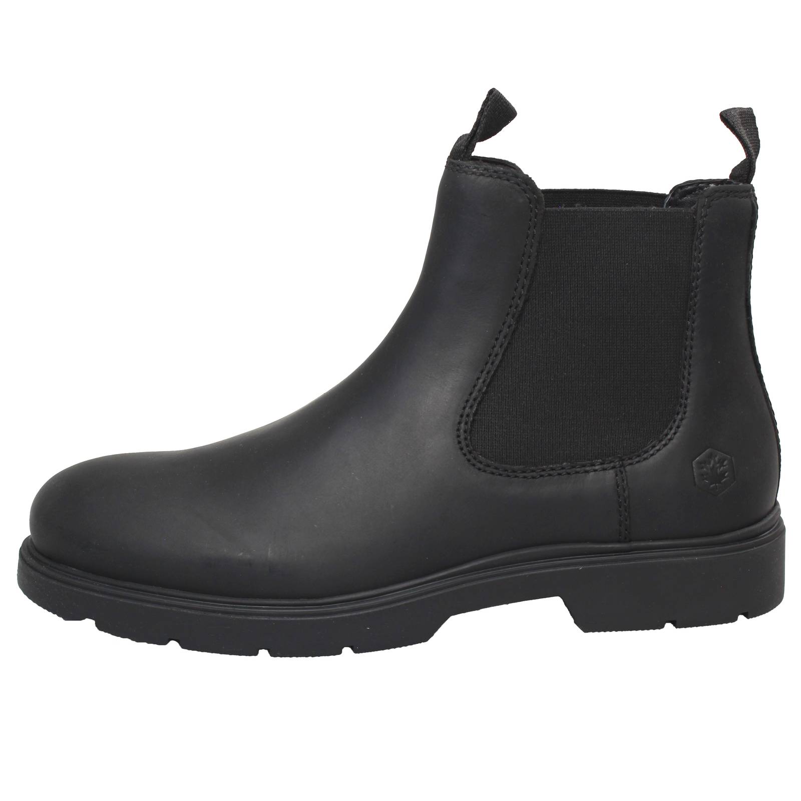 LUMBERJACK Charlie - Bottes Chelsea en cuir Homme noir Photo 3