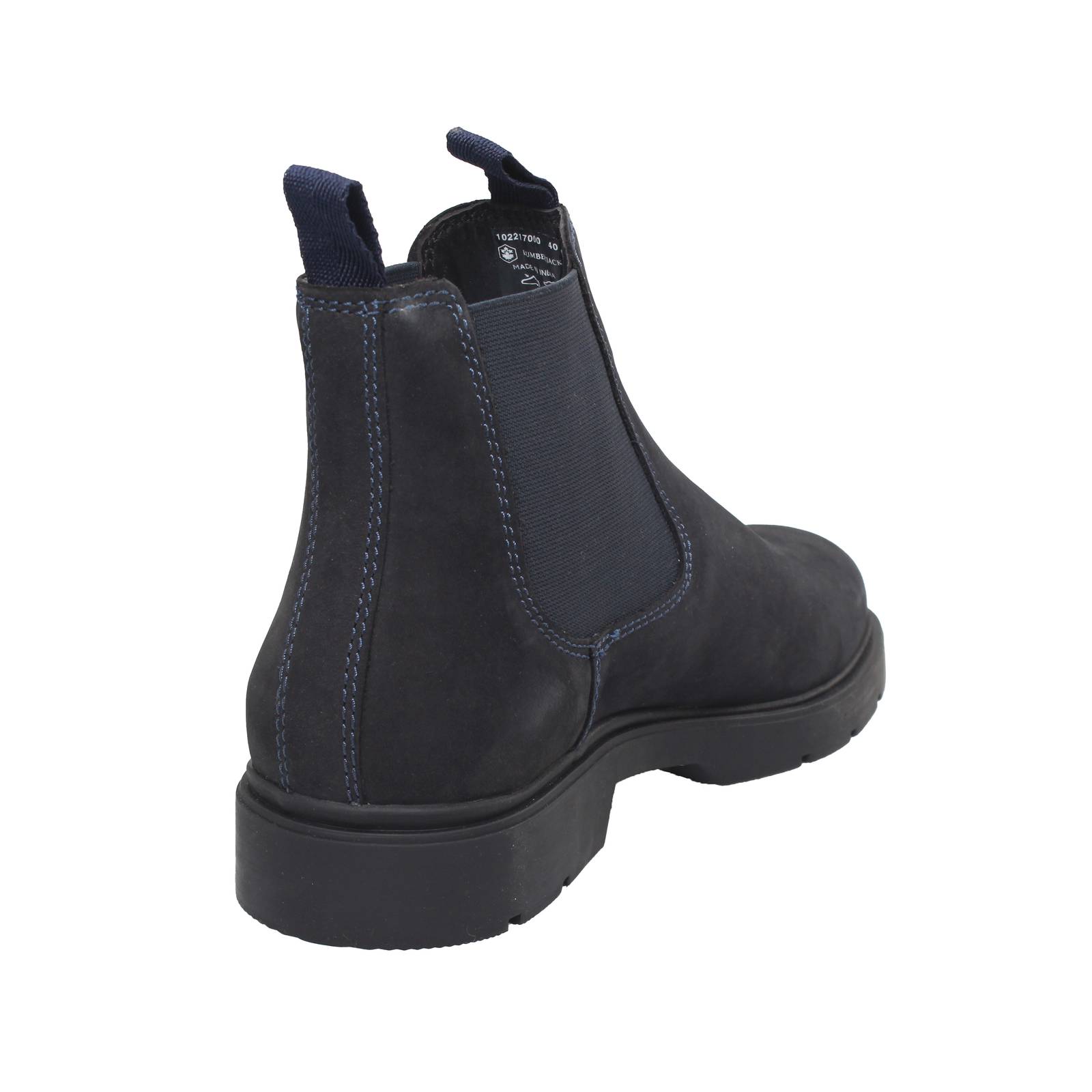 LUMBERJACK Charlie - Bottes Chelsea en cuir Homme bleu Photo 4