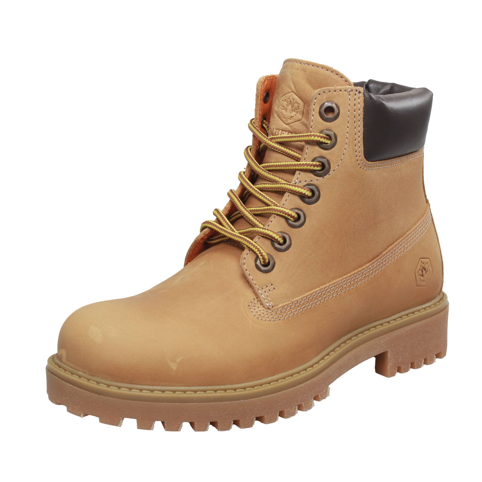 LUMBERJACK River 2 - Scarponcini in Pelle Uomo giallo