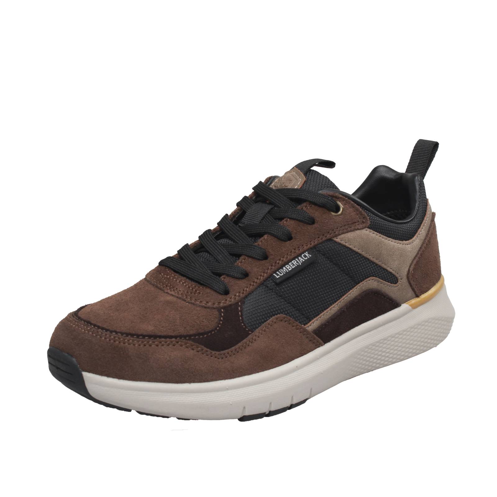 Lumberjack Neil - Braune Wildleder Sneaker - Herren Schuhe Sneaker 11590₽