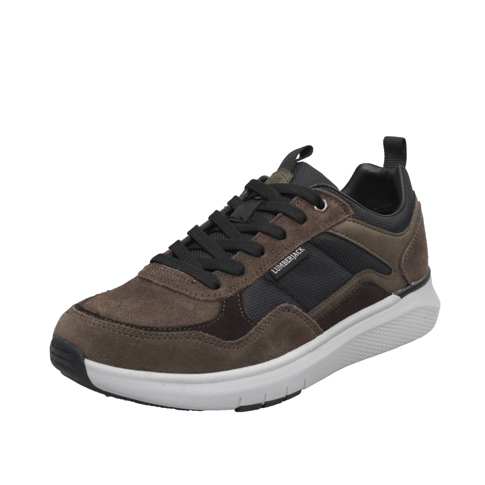 LUMBERJACK Neil - Sneakers in Suede Uomo verde