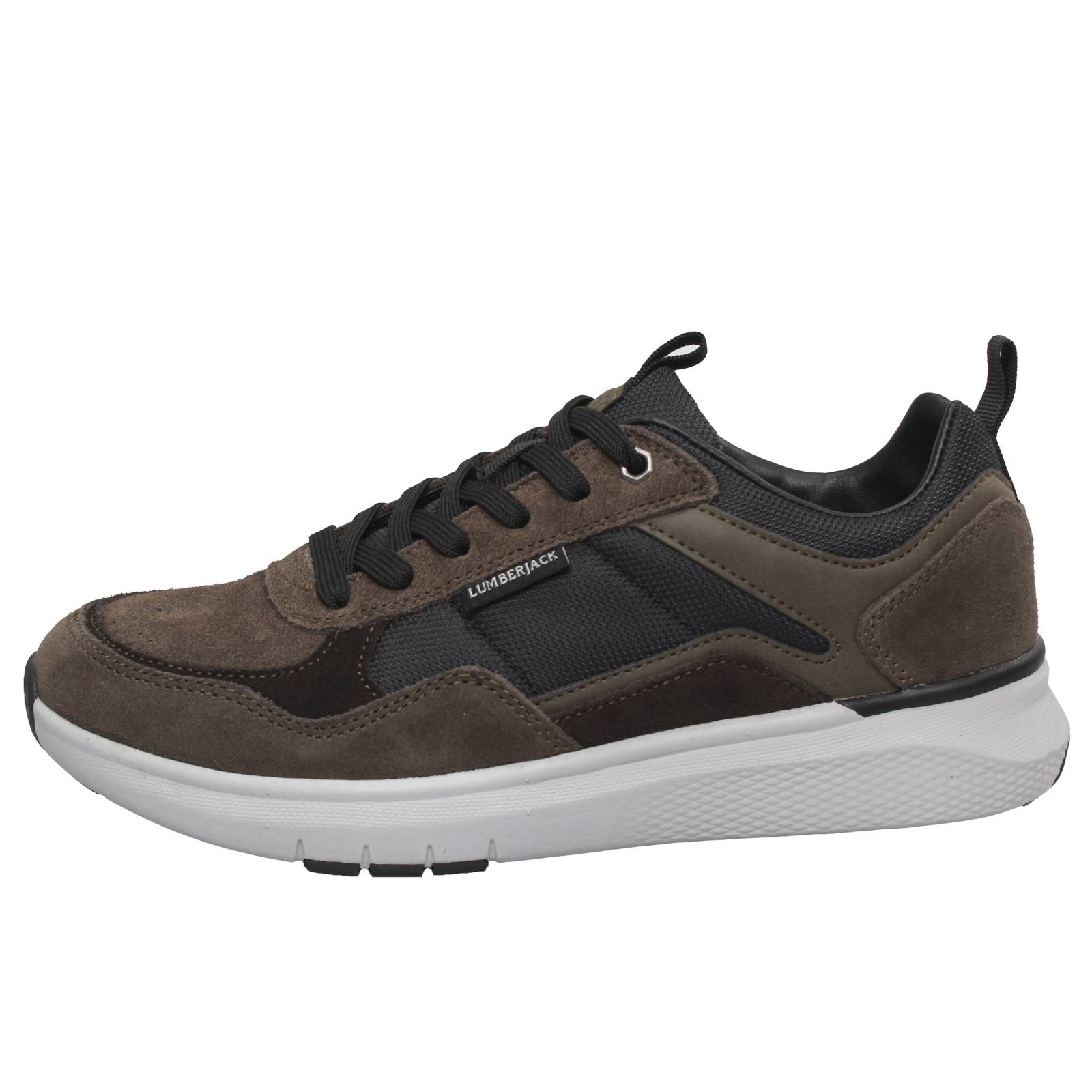 LUMBERJACK Neil - Sneakers in Suede Uomo verde Foto 3