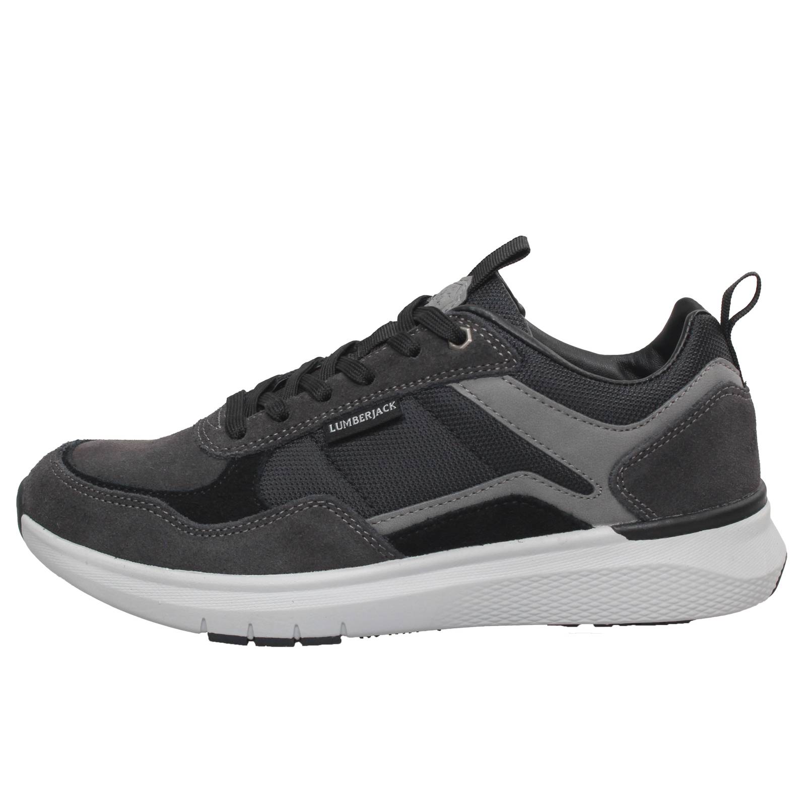 LUMBERJACK Neil - Sneakers en daim Homme gris Photo 3