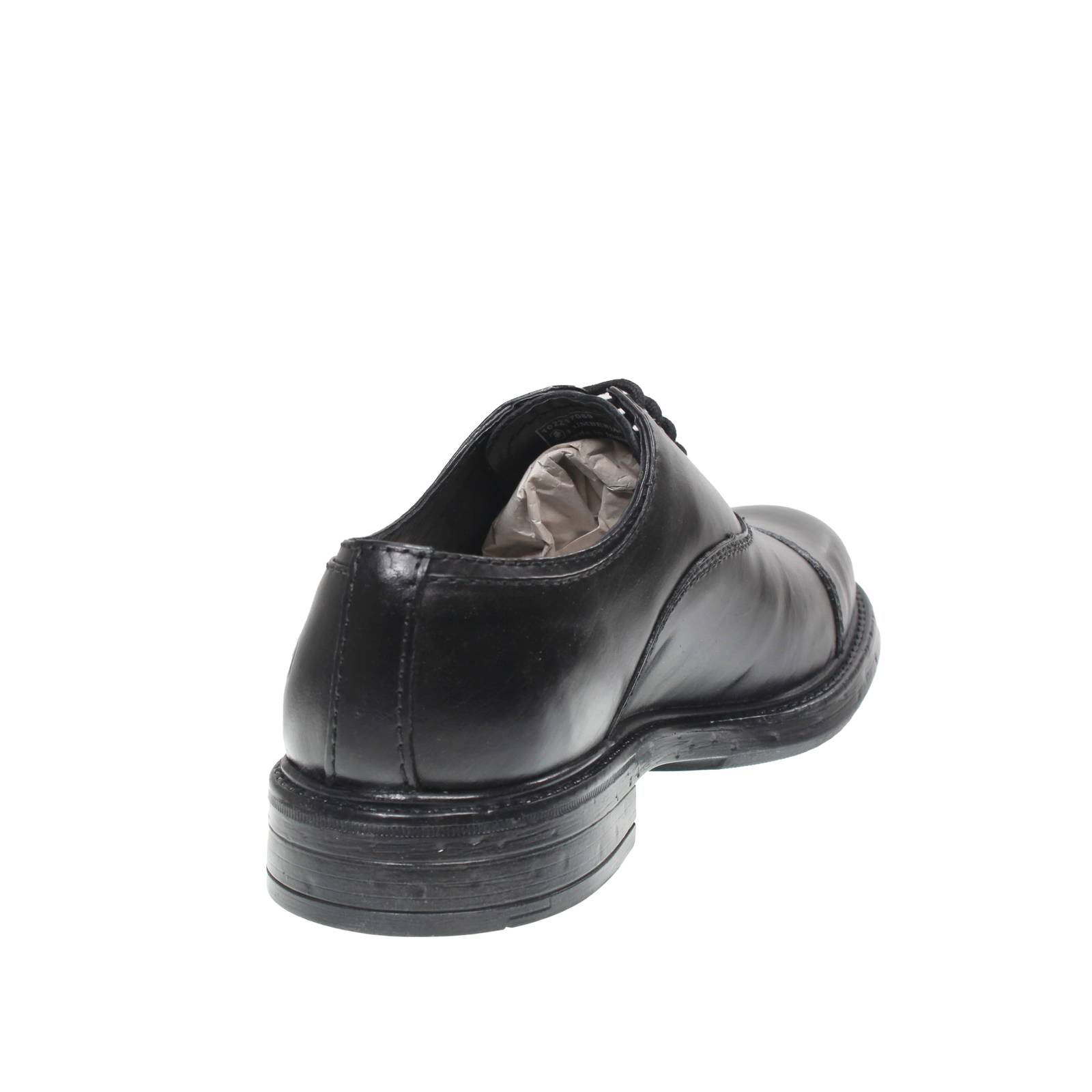LUMBERJACK Jules - Oxford cuir lacé Homme noir Photo 4
