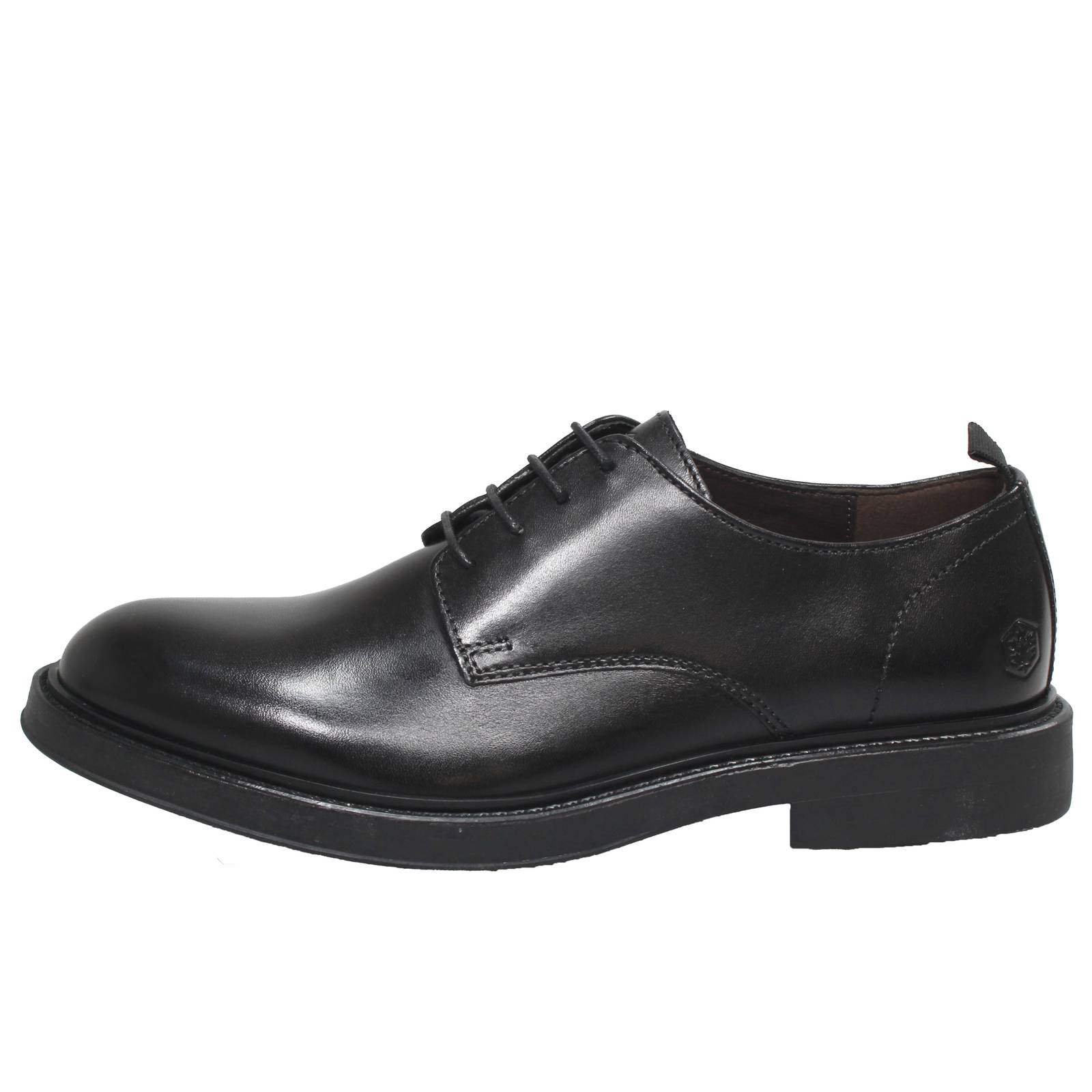 LUMBERJACK Lenard - Lacets de derby en cuir Homme noir Photo 3