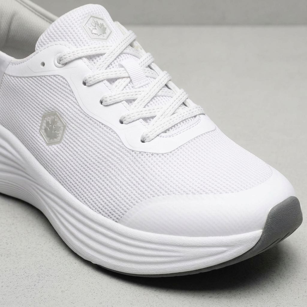 LUMBERJACK Talara Slip Ins - Fabric Sneakers Woman white Photo 5