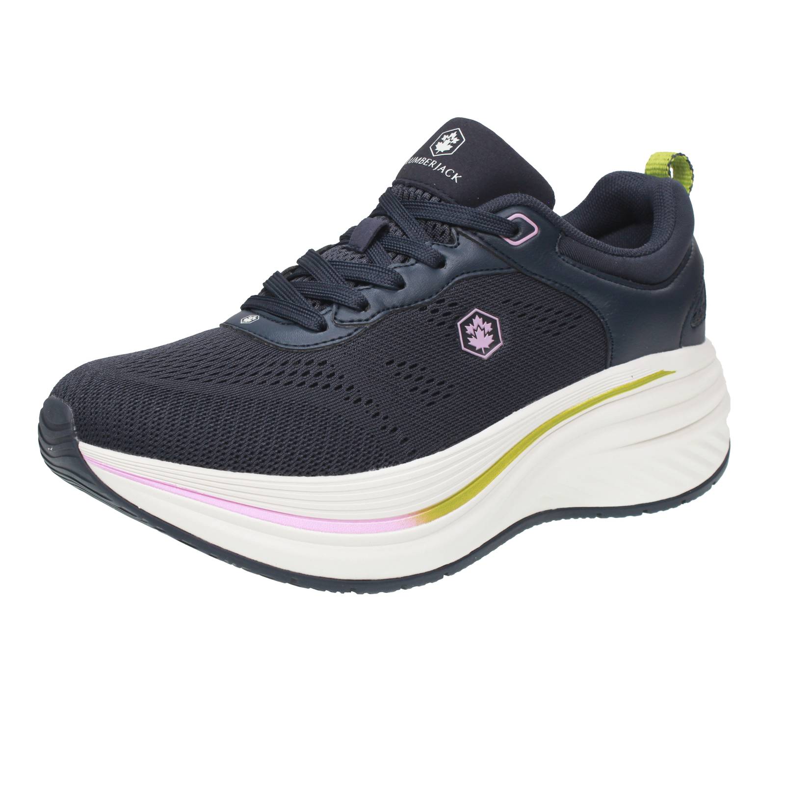 Lumberjack Pau - Plateau Sneaker mit Memory Foam blau - Damen Sportschuhe 10790₽