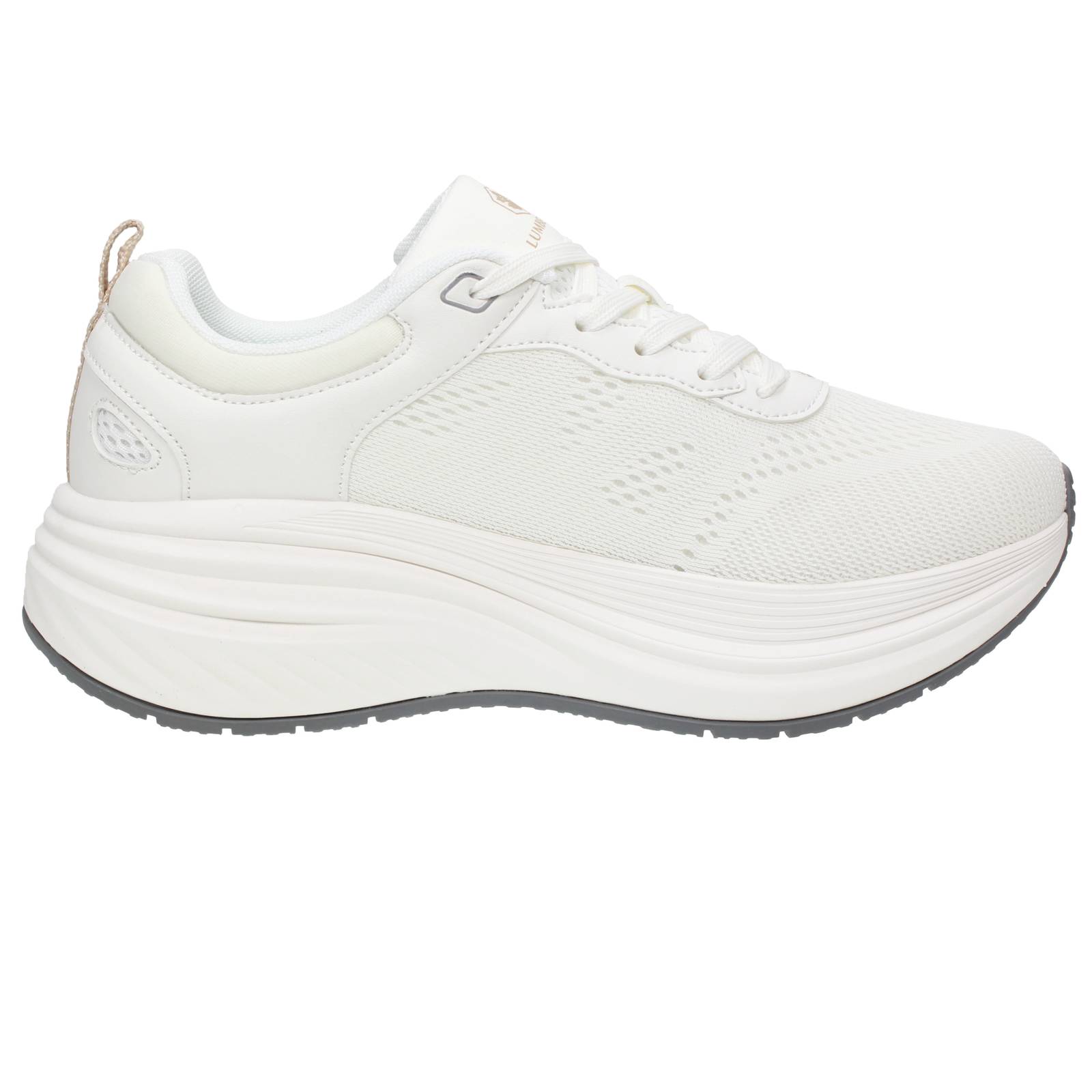 LUMBERJACK Pau - Plateauschuhe mit Memory Foam Damen weiß Foto 2