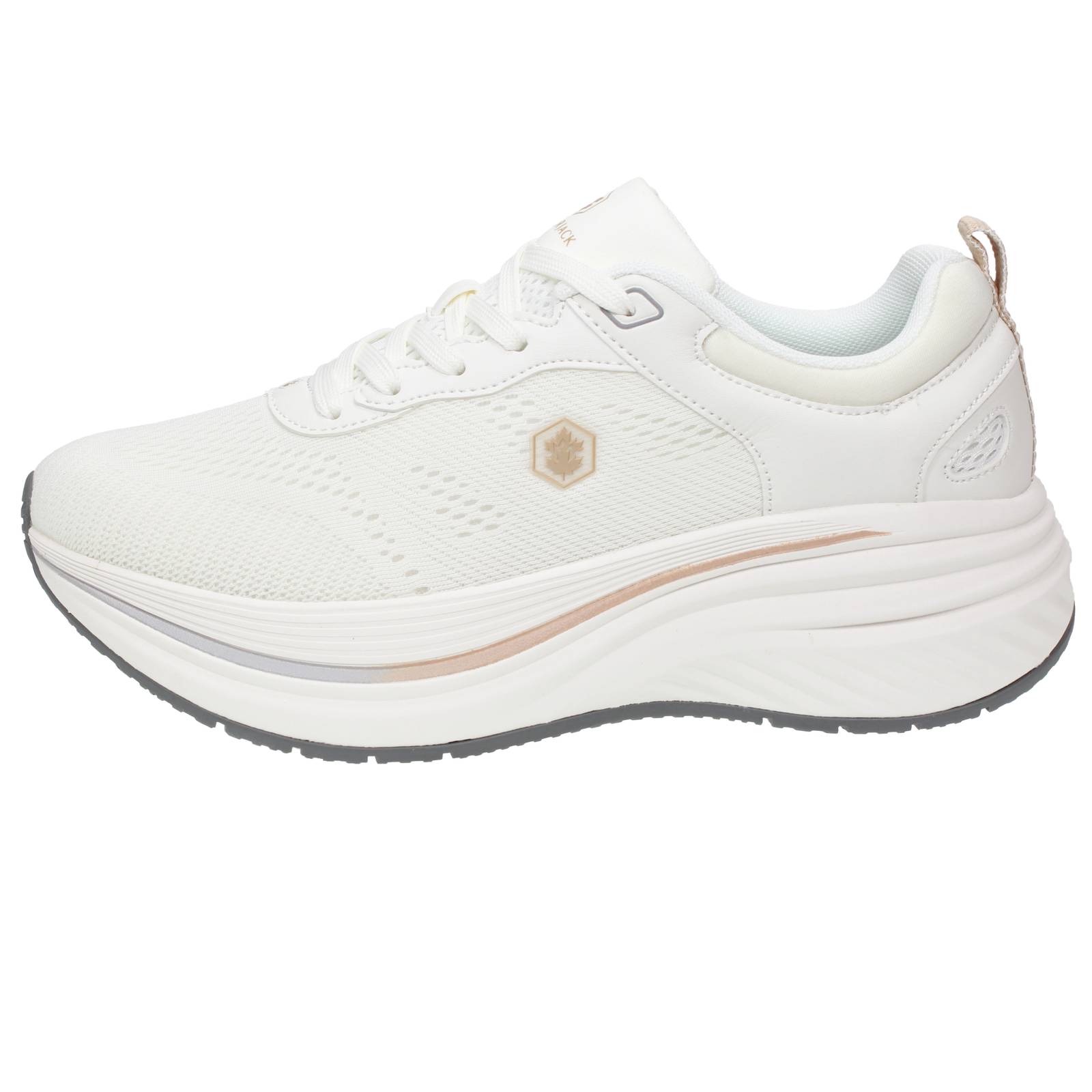 LUMBERJACK Pau - Plateauschuhe mit Memory Foam Damen weiß Foto 3