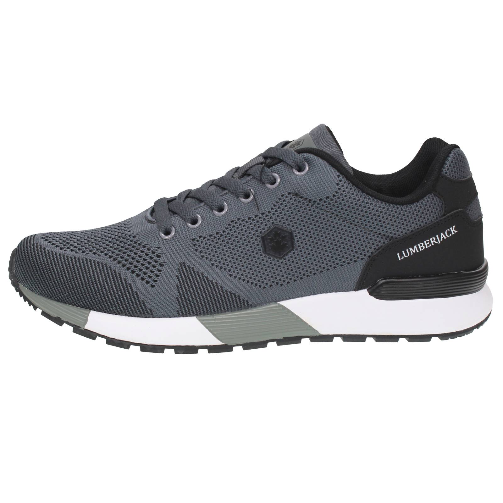 LUMBERJACK Vendor - Sneakers with Memory Foam Man grey Photo 3