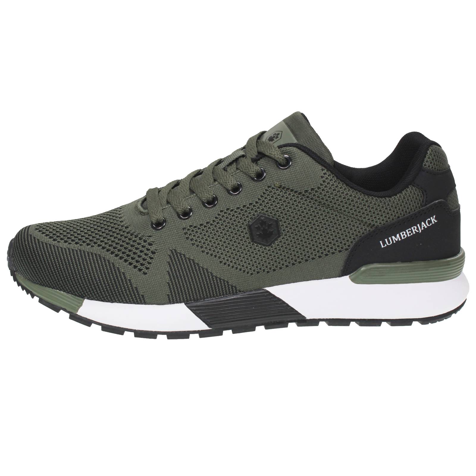LUMBERJACK Vendor - Sneakers with Memory Foam Man green Photo 3
