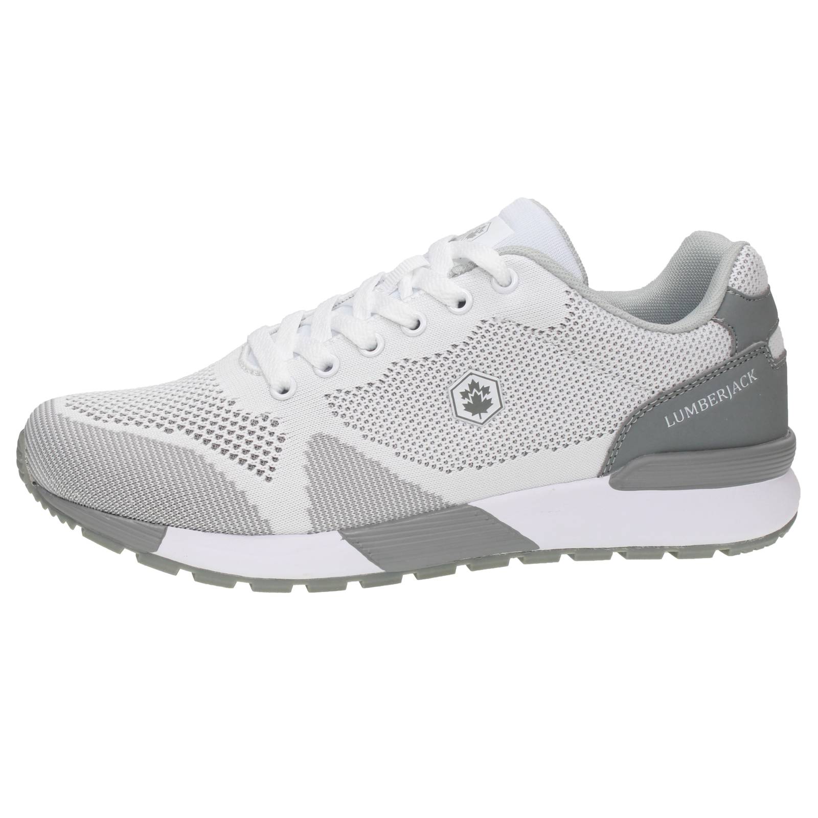 LUMBERJACK Vendor - Sneakers with Memory Foam Man white Photo 3