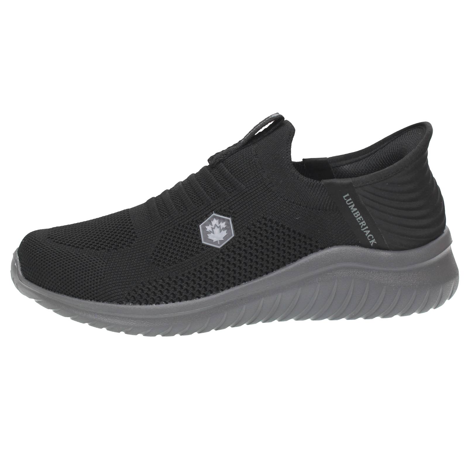 LUMBERJACK Moko - Slip On Memory Foam Uomo nero Foto 3
