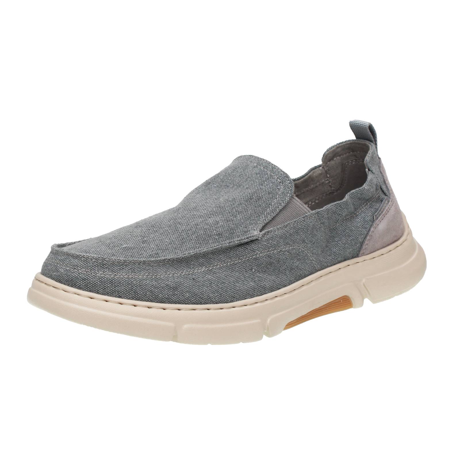 LUMBERJACK Vision - Slip On in canvas Uomo grigio Foto 1