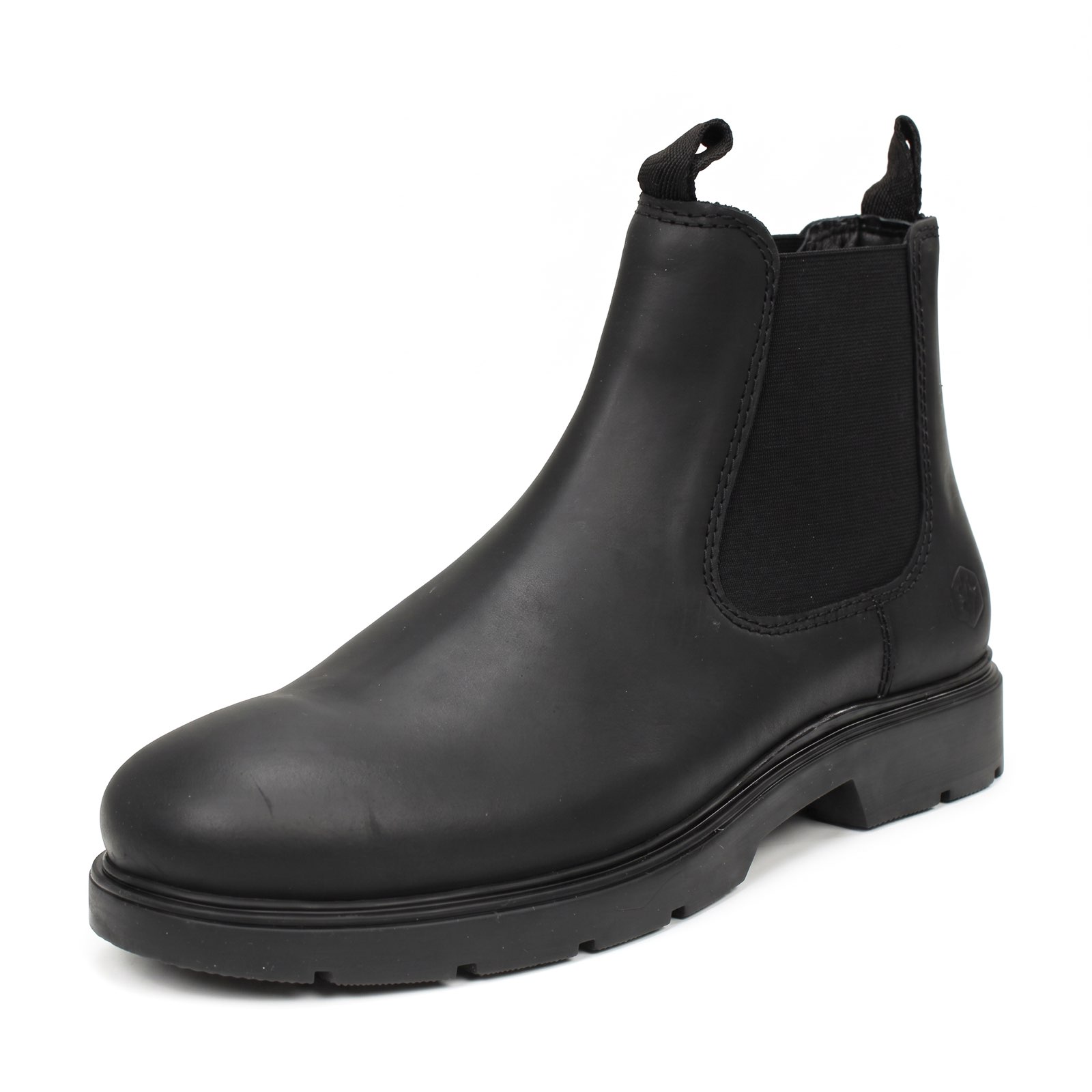LUMBERJACK Charlie - Chelsea Boots in Pelle Uomo nero