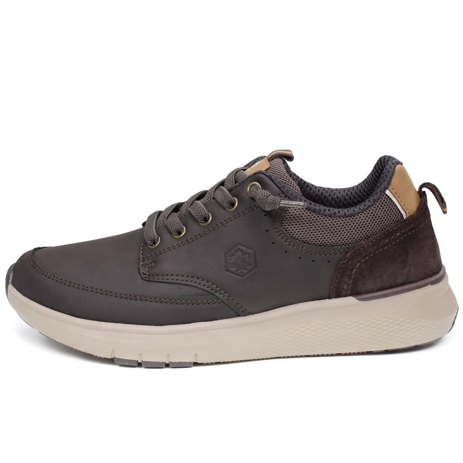 LUMBERJACK Neil - Sneakers Slip On basse Uomo marrone Foto 4