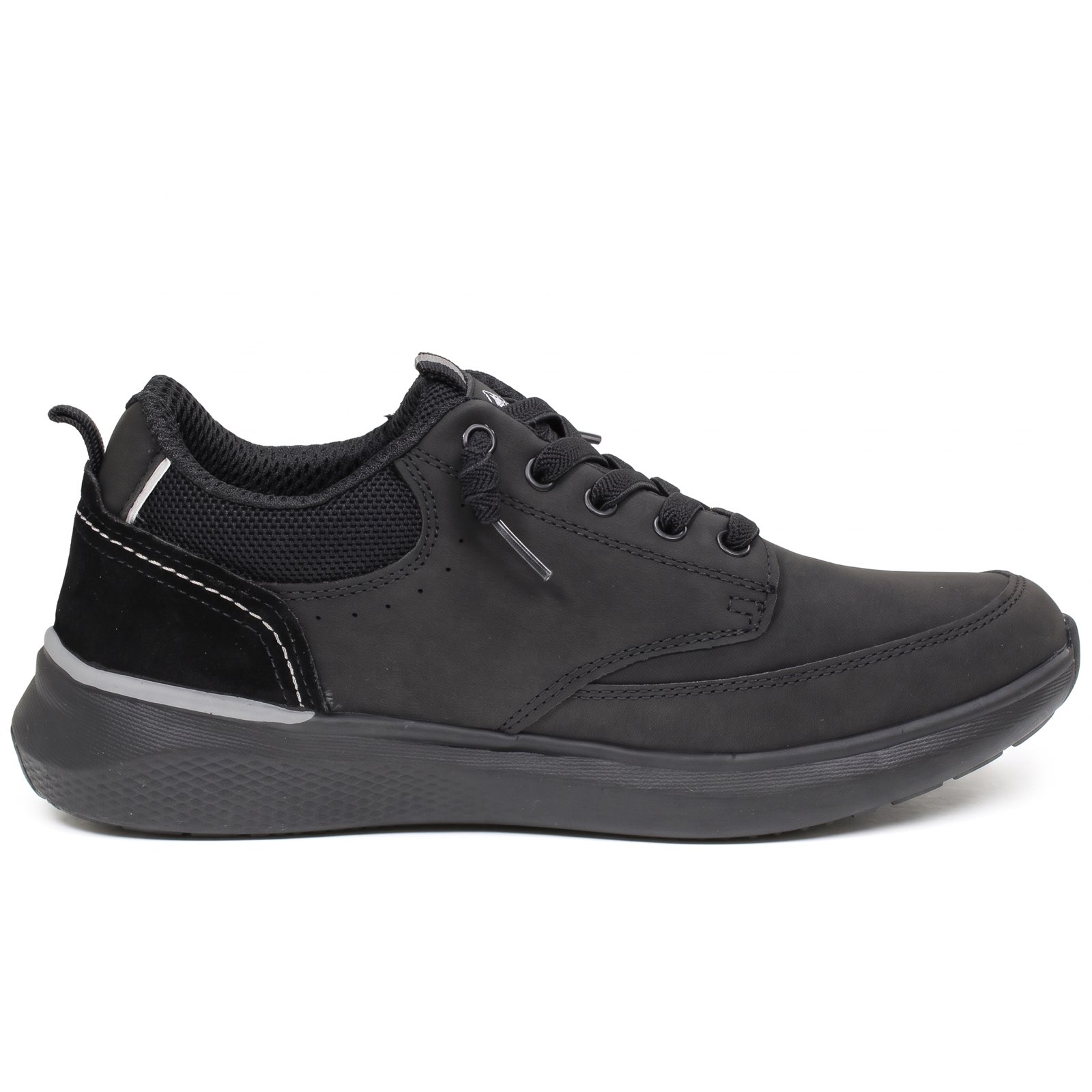LUMBERJACK Neil - Sneakers Slip On basse Uomo nero Foto 3