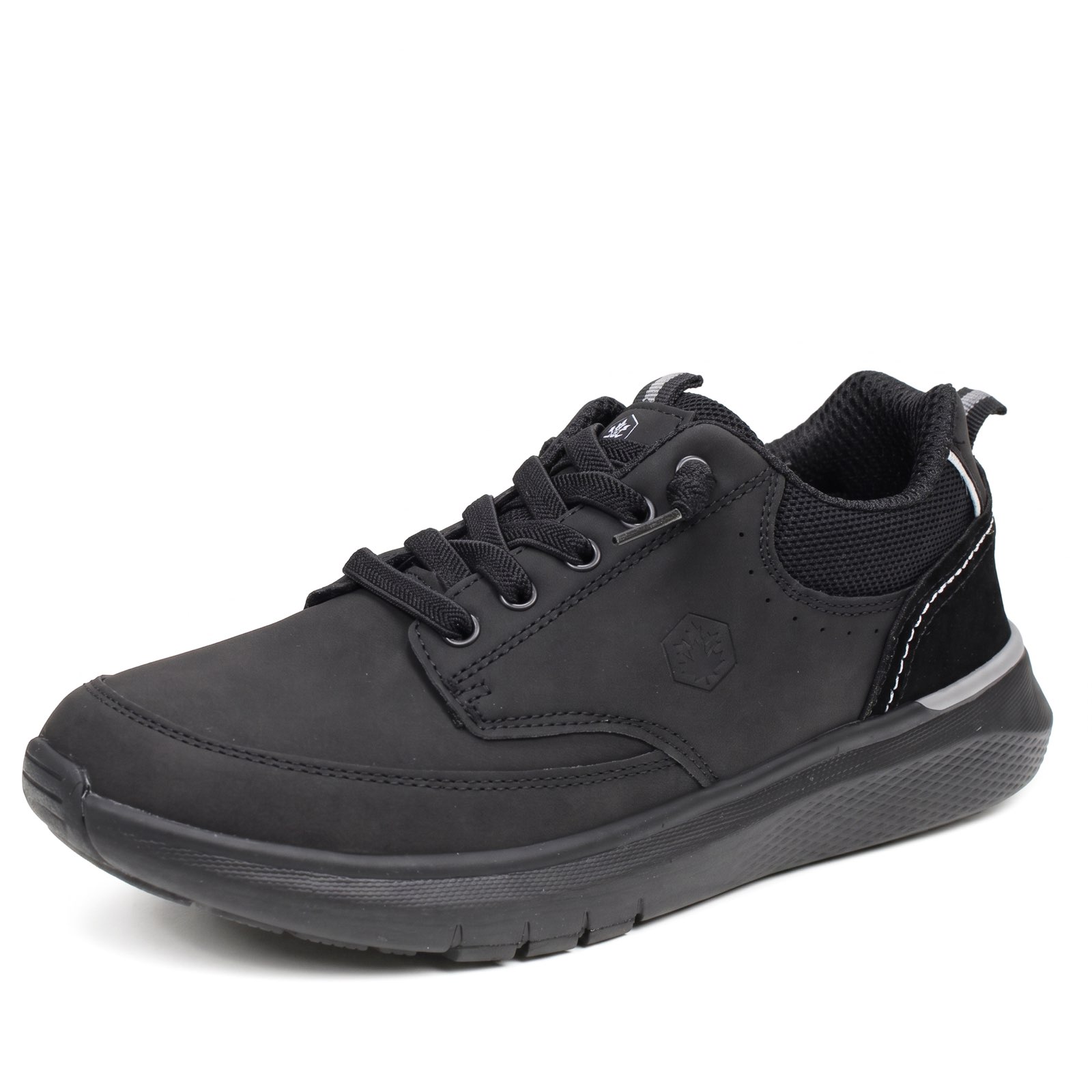 LUMBERJACK Neil - Sneakers Slip On basse Uomo nero