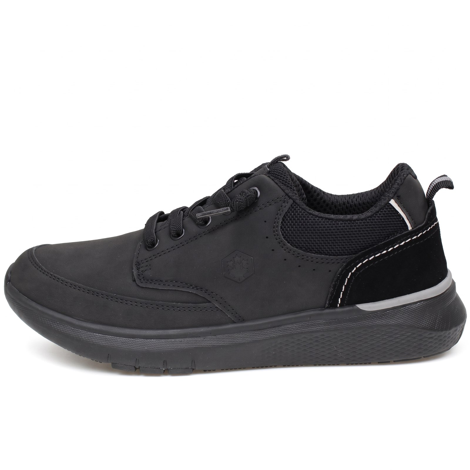 LUMBERJACK Neil - Sneakers Slip On basse Uomo nero Foto 4