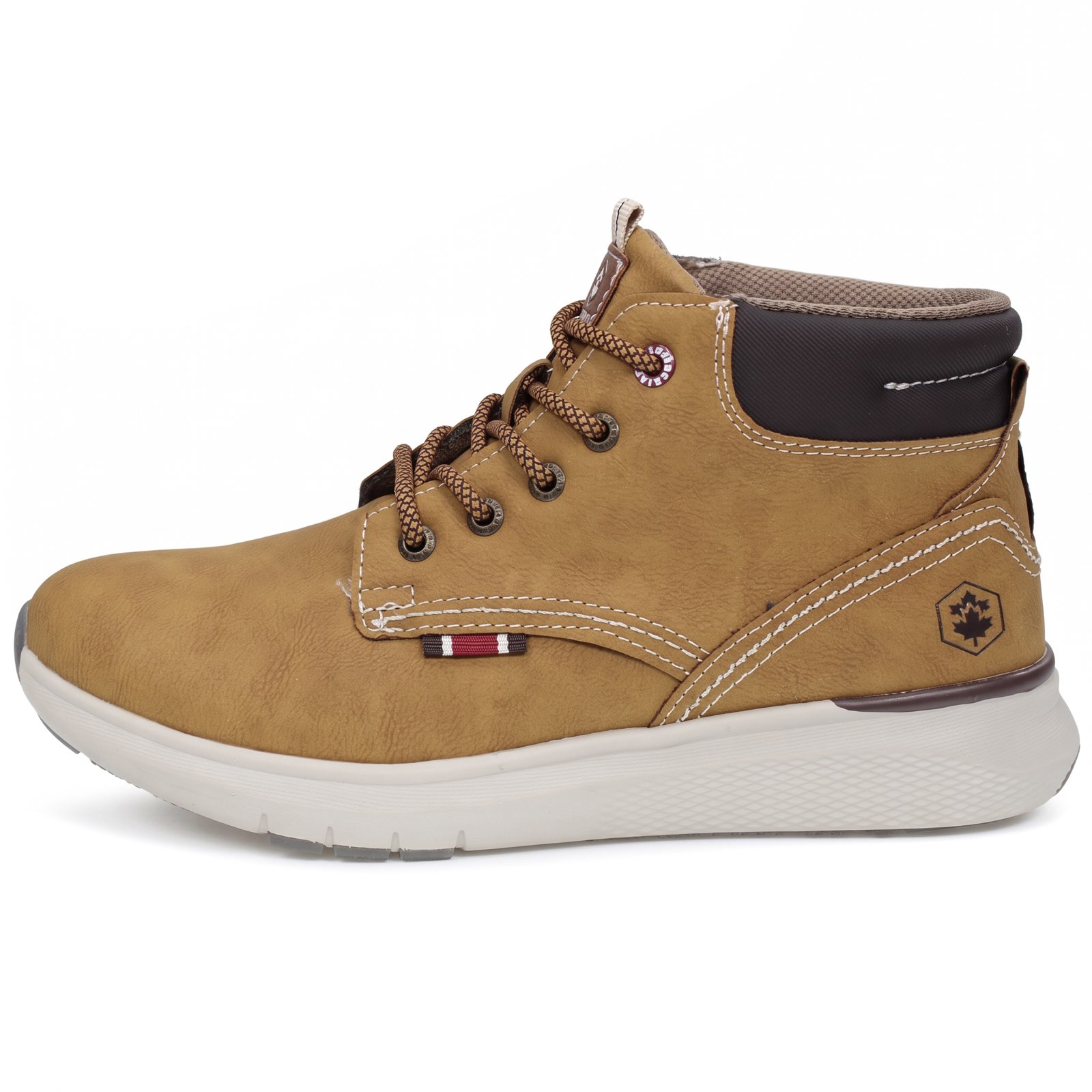 LUMBERJACK Neil - Sneakers montantes Homme jaune Photo 4
