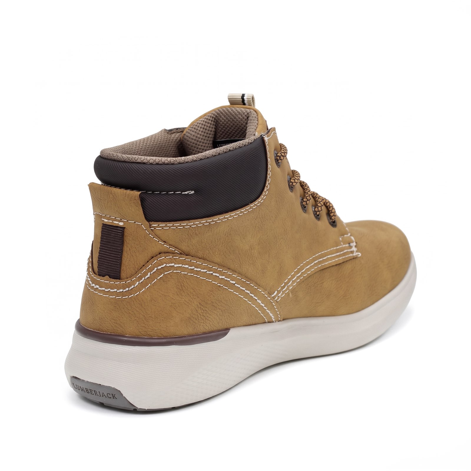 LUMBERJACK Neil - Sneakers montantes Homme jaune Photo 6