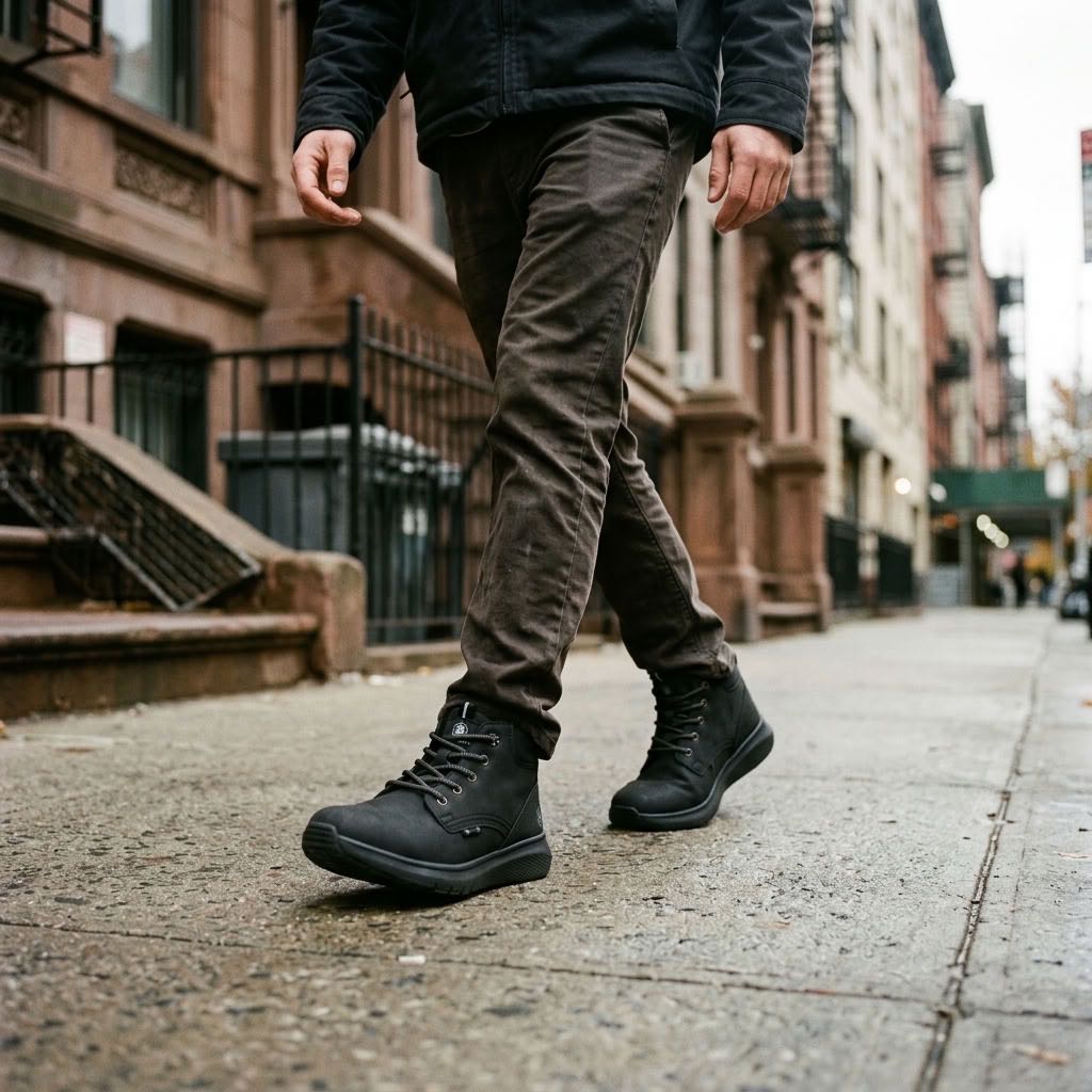 LUMBERJACK Neil - Sneakers montantes Homme noir Photo 2