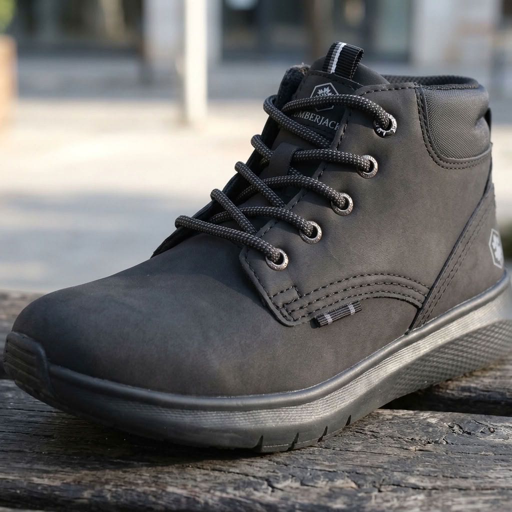 LUMBERJACK Neil - Sneakers montantes Homme noir Photo 5