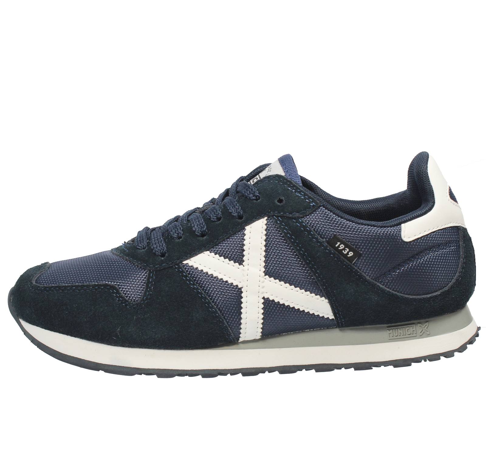 MUNICH Massana - Suede Sneakers Man blue Photo 3