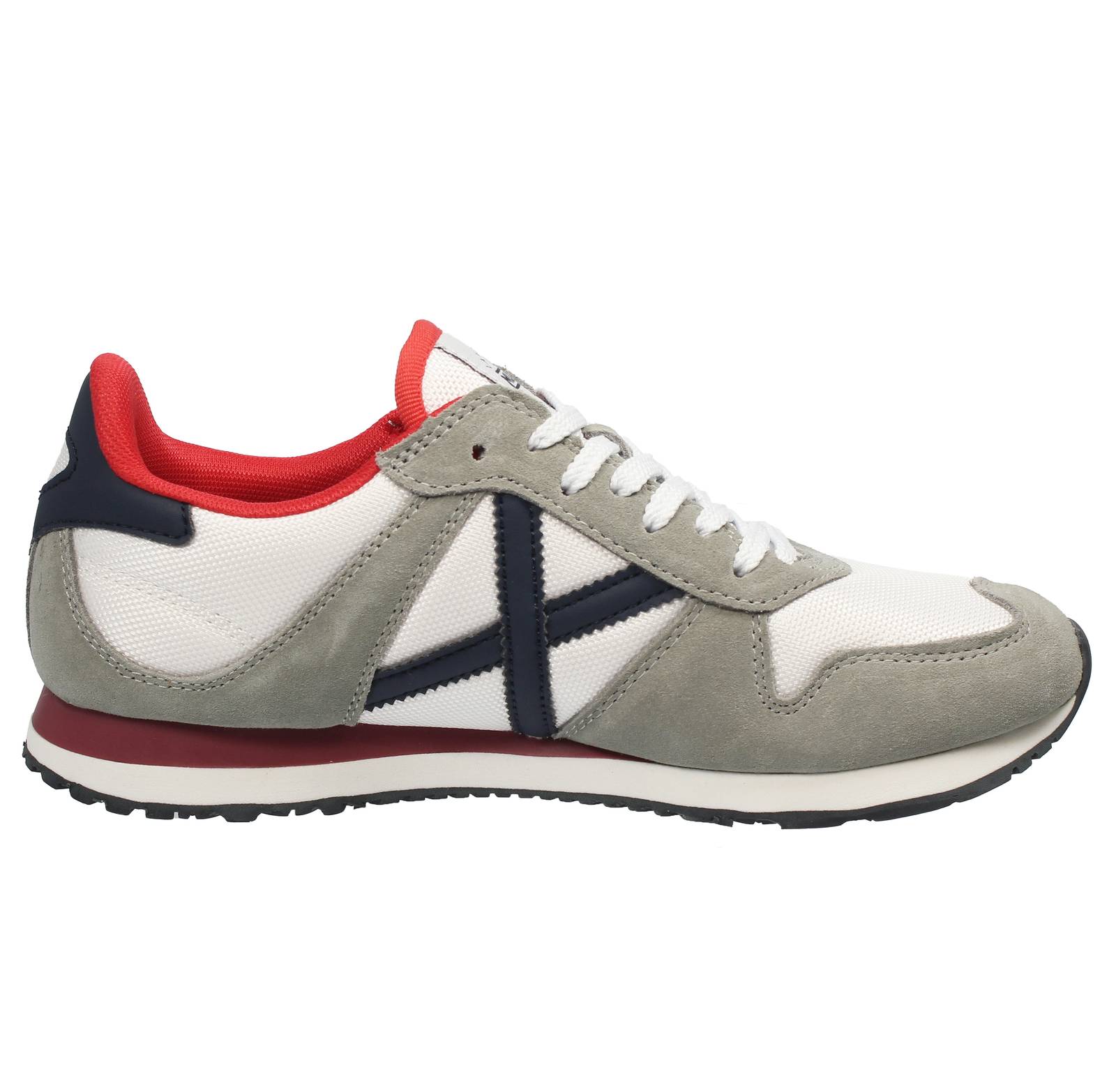 MUNICH Massana - Suede Sneakers Man white Photo 2
