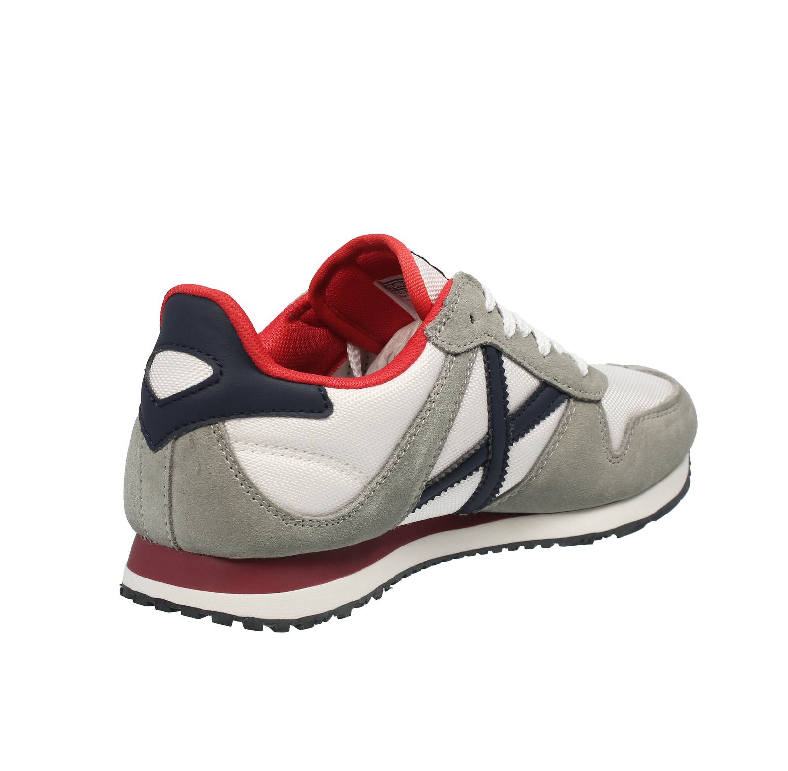 MUNICH Massana - Suede Sneakers Man white Photo 4