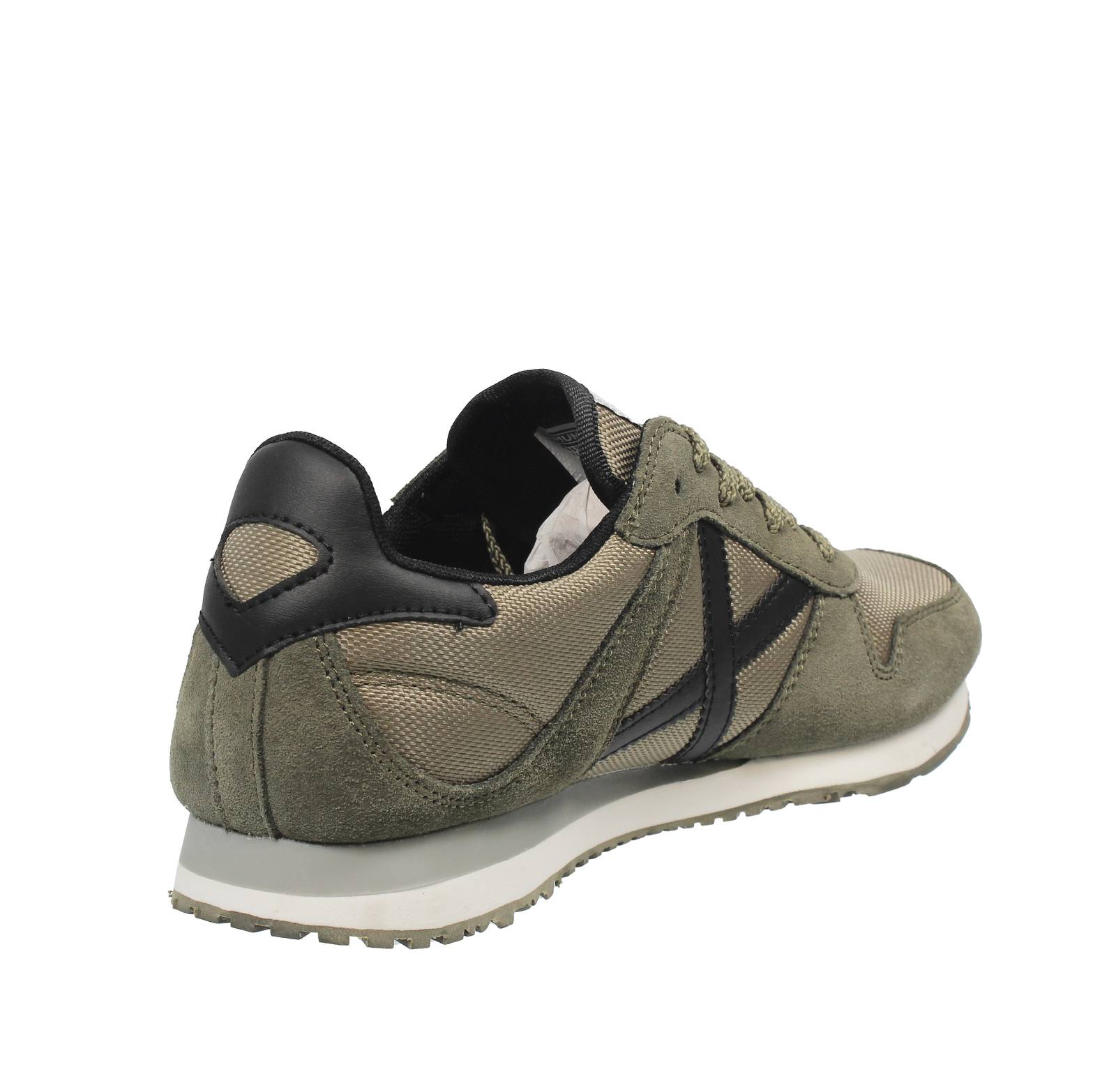 MUNICH Massana - Suede Sneakers Man kaki Photo 4