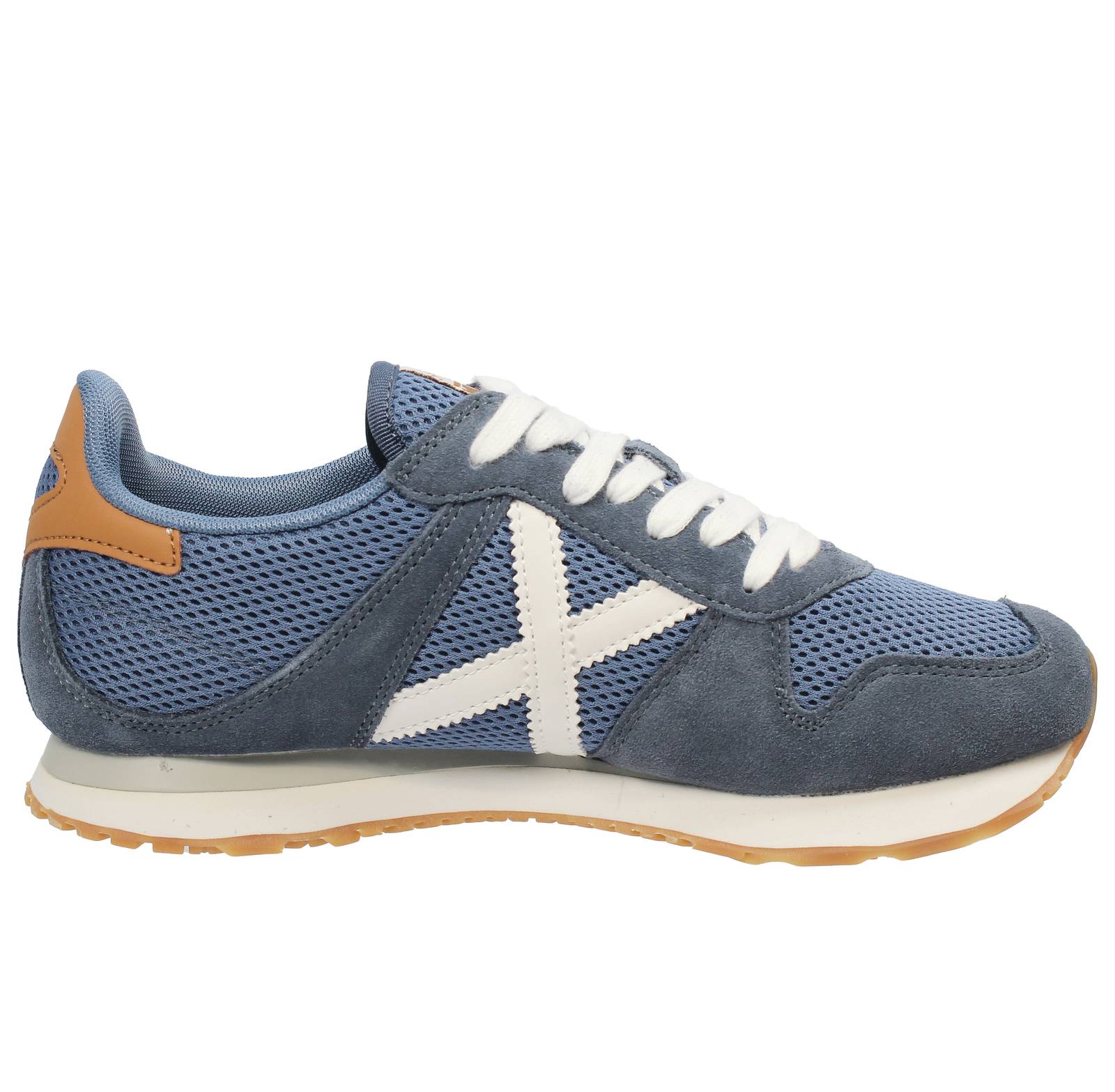 MUNICH Massana - Suede Sneakers Man blue Photo 2